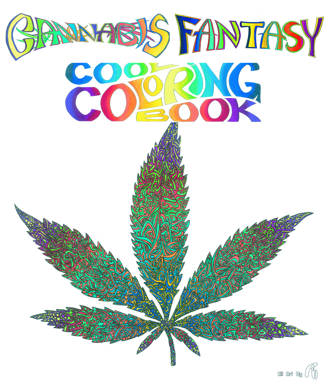 OCT121129 CANNABIS FANTASY COOL COLORING BOOK Previews World