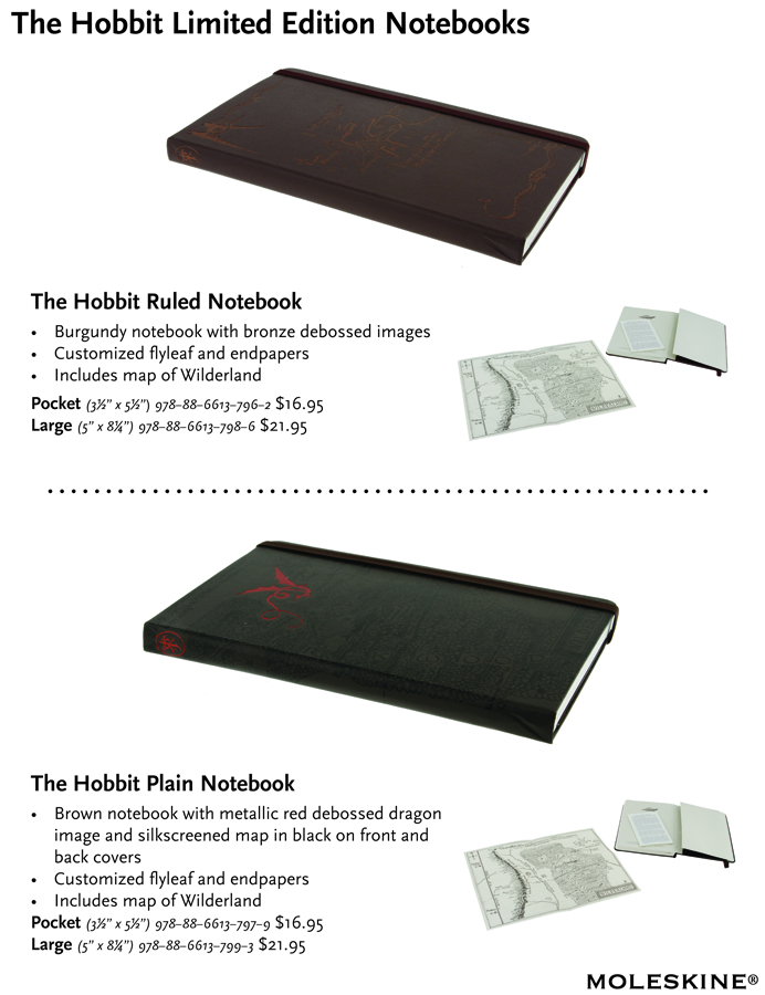 FEB131850 MOLESKINE HOBBIT NOTEBOOK LARGE Previews World