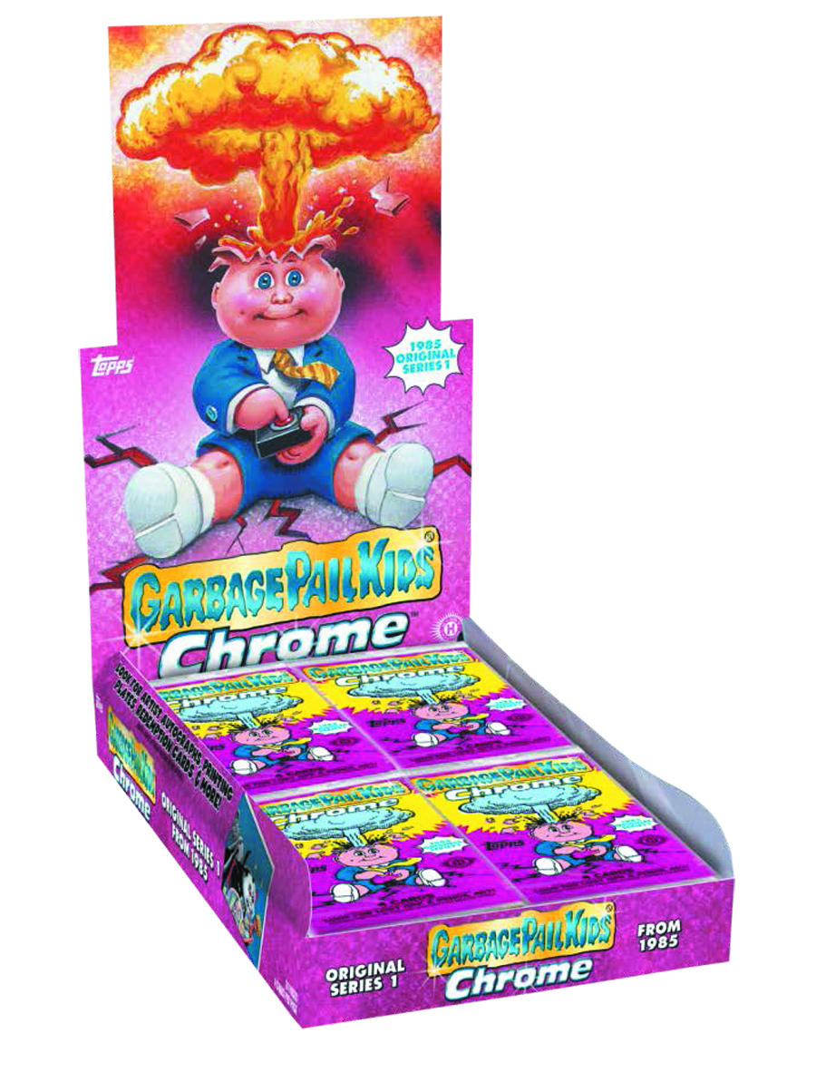 JUN131532 GARBAGE PAIL KIDS 2013 CHROME T/C BOX Previews World