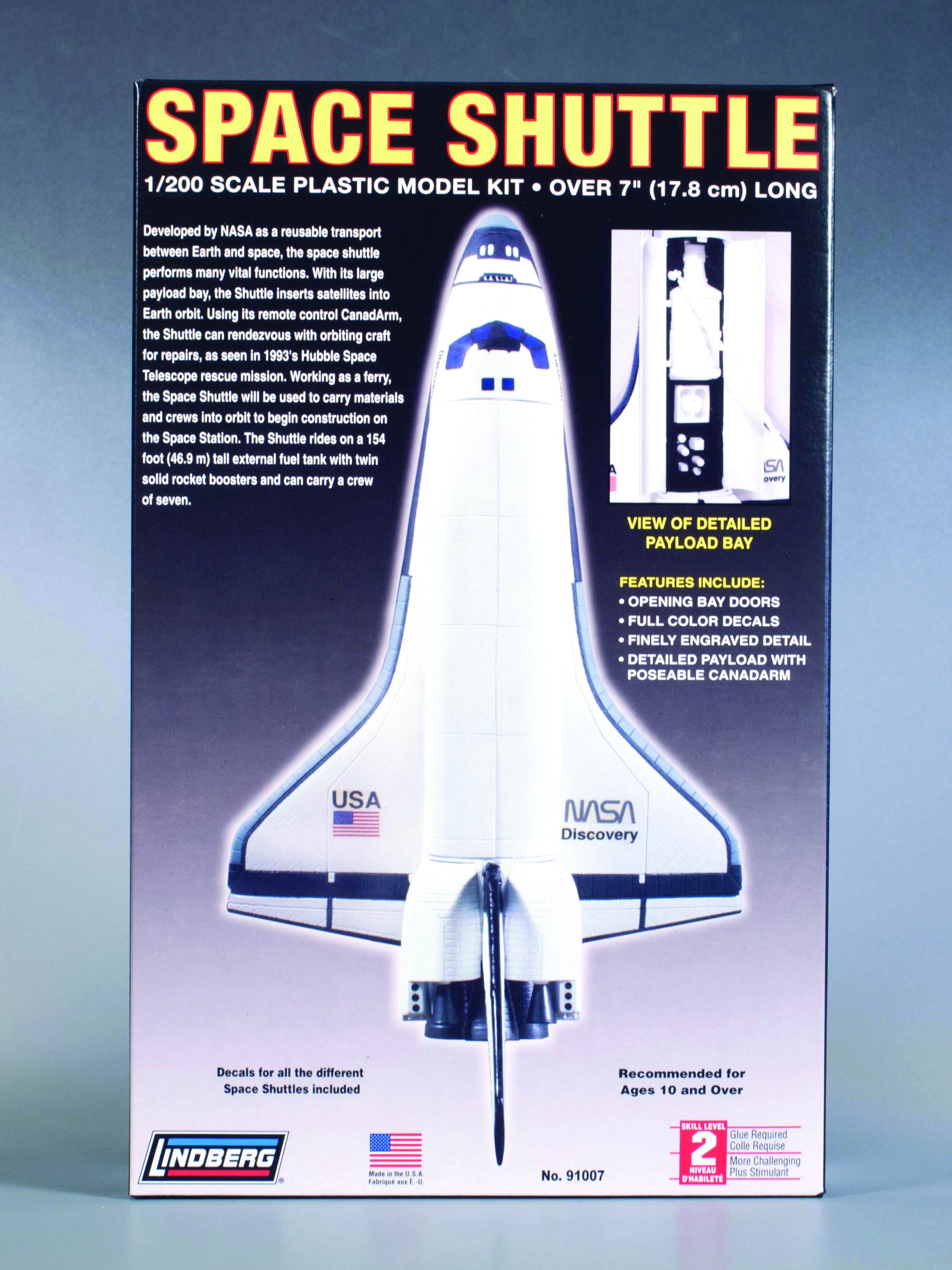 SEP132017 LINDBERG SPACE SHUTTLE 1/200 SCALE MODEL KIT Previews World
