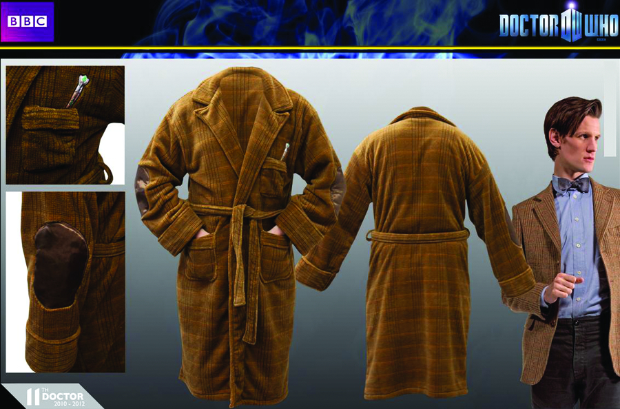 DEC132192 DOCTOR WHO 11TH DOCTOR BATHROBE Previews World