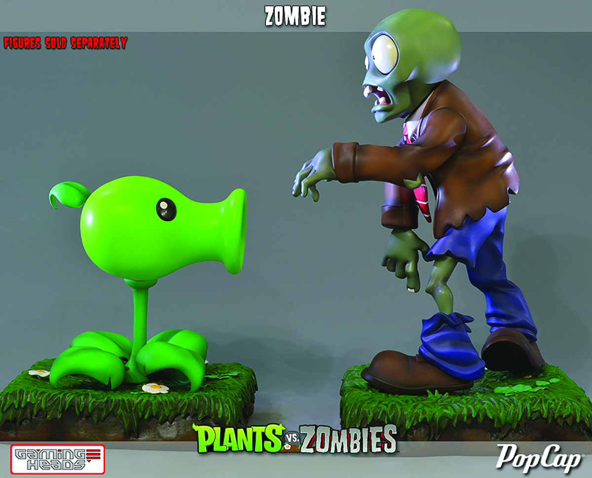 JAN142141 PLANTS VS ZOMBIES ZOMBIE STATUE Previews World
