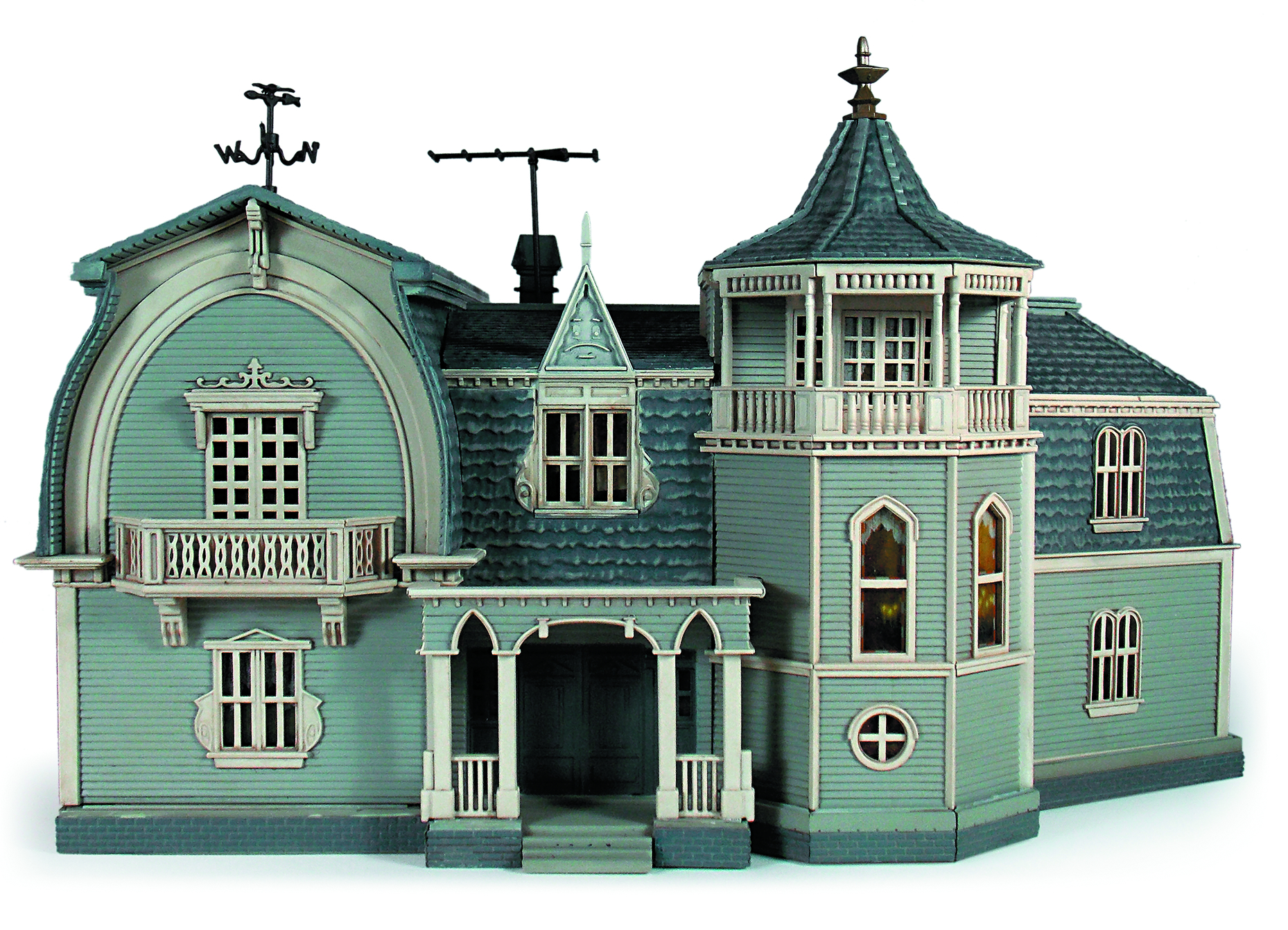 MAR142113 MUNSTERS HOUSE FINISHED MODEL KIT Previews World