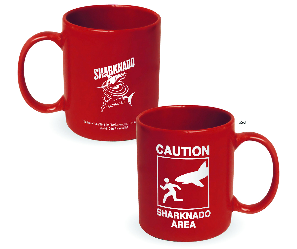APR142261 SHARKNADO CAUTION MUG Previews World