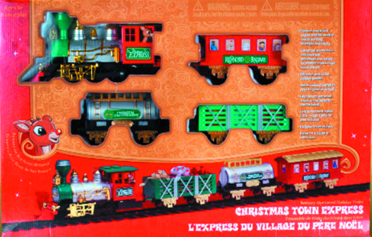 FEB148161 RUDOLPH CHRISTMAS EXPRESS OSCALE TRAIN SET Previews World