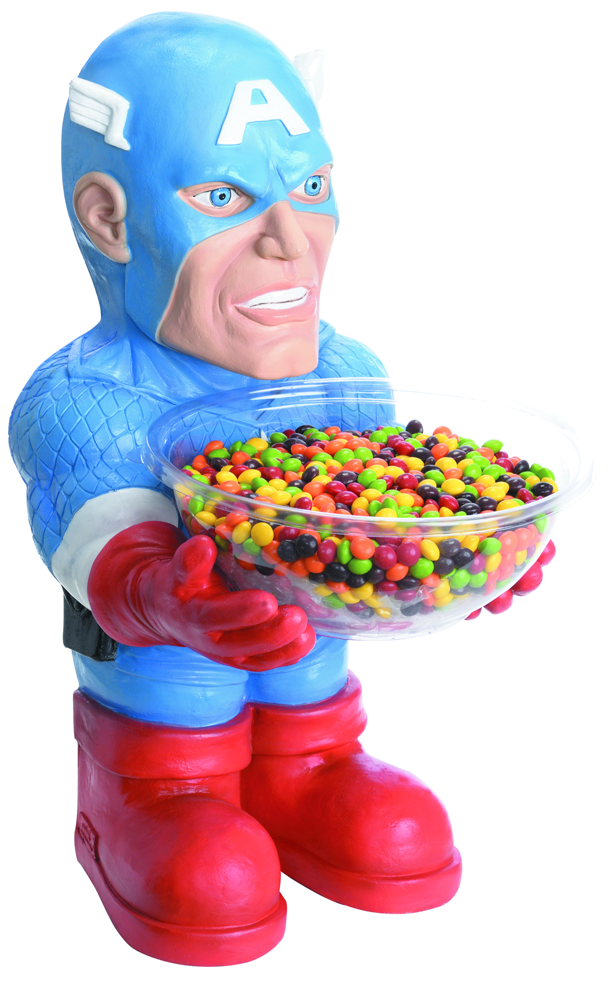 AUG142734 MARVEL HEROES CAPTAIN AMERICA CANDY BOWL HOLDER Previews World