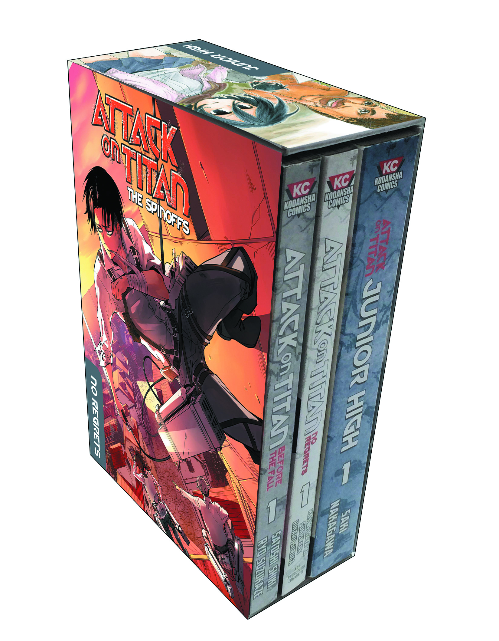 OCT141531 ATTACK ON TITAN SPINOFF COLLECTION BOX SET Previews World
