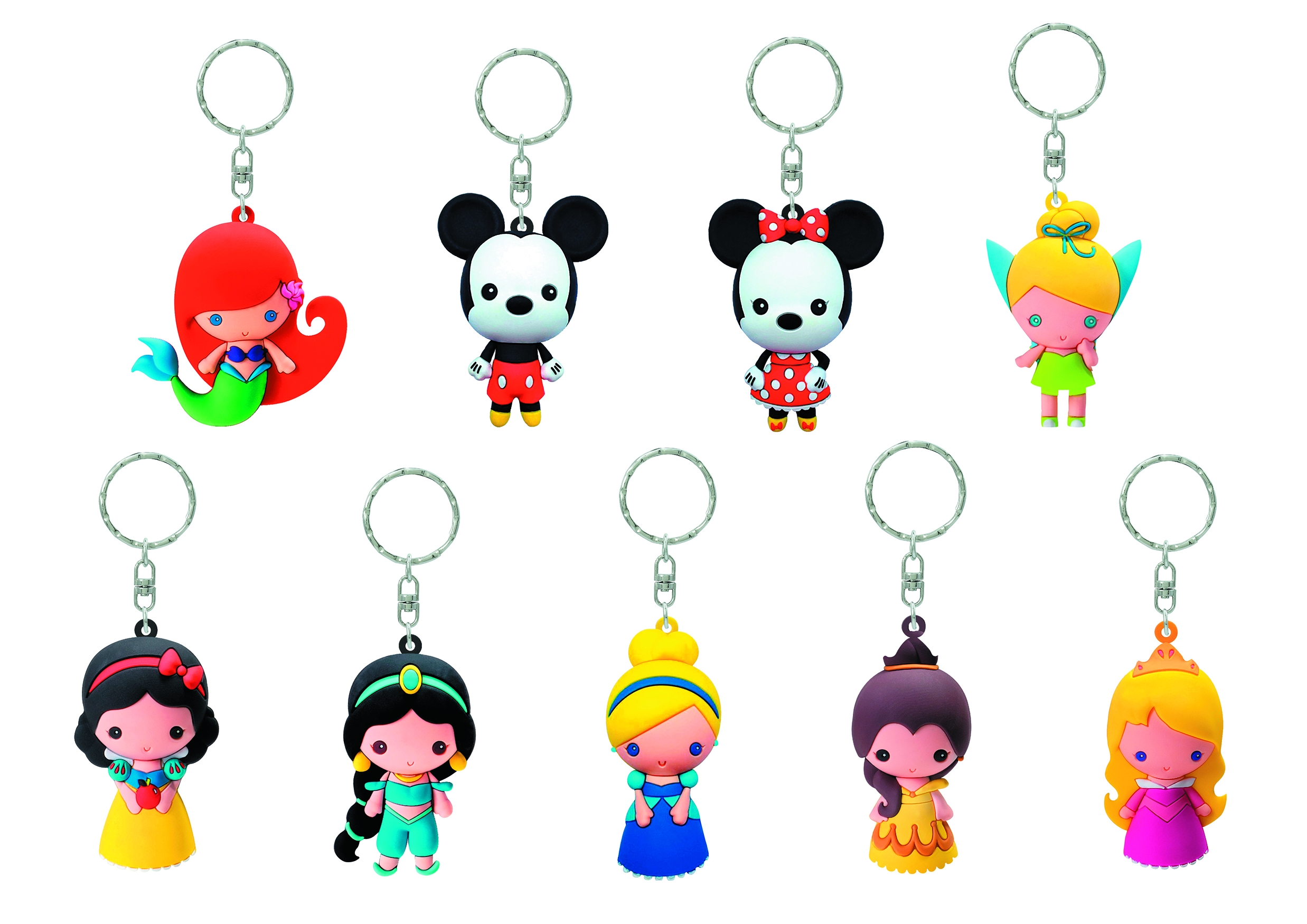 JAN152516 DISNEY SERIES 1 LASER CUT FIGURAL KEYRING 24PC BMB DS
