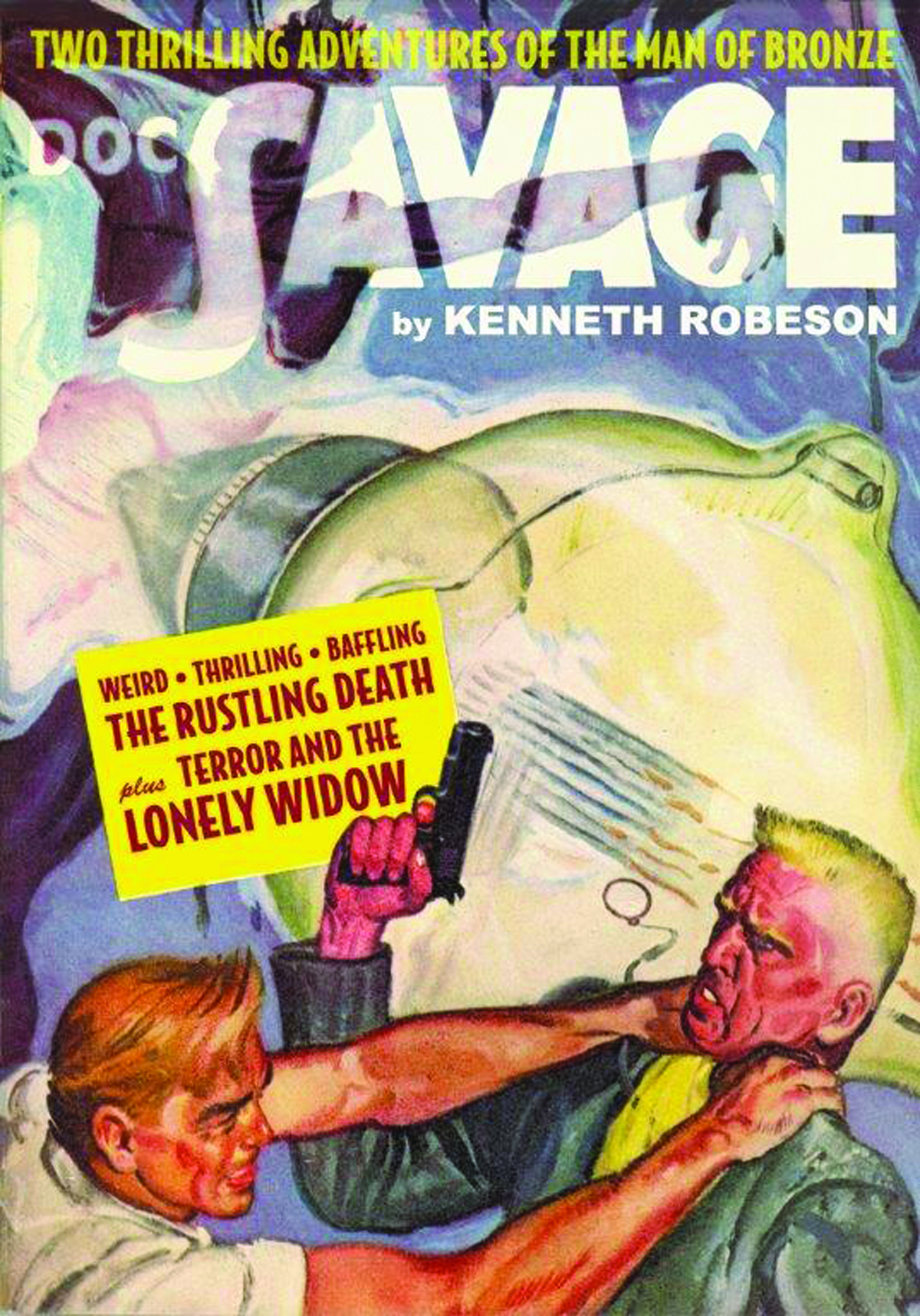 MAY151803 - DOC SAVAGE DOUBLE NOVEL VOL 83 RUSTLING DEATH & TERROR