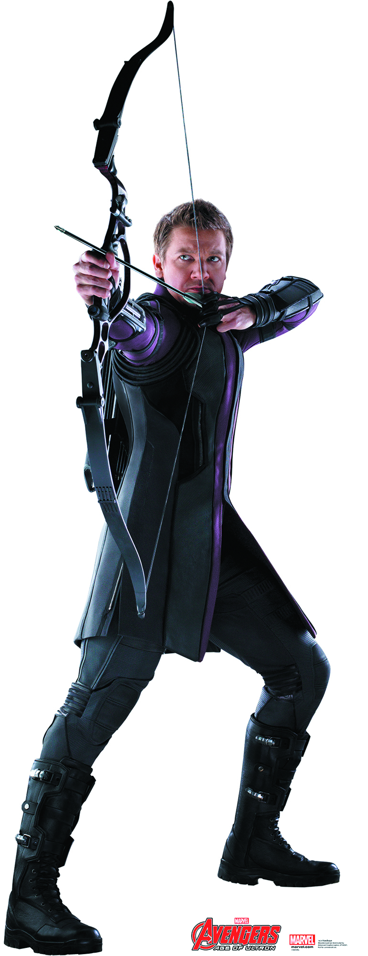 MAY152681 AVENGERS AGE OF ULTRON HAWKEYE LIFESIZE STANDUP Previews World