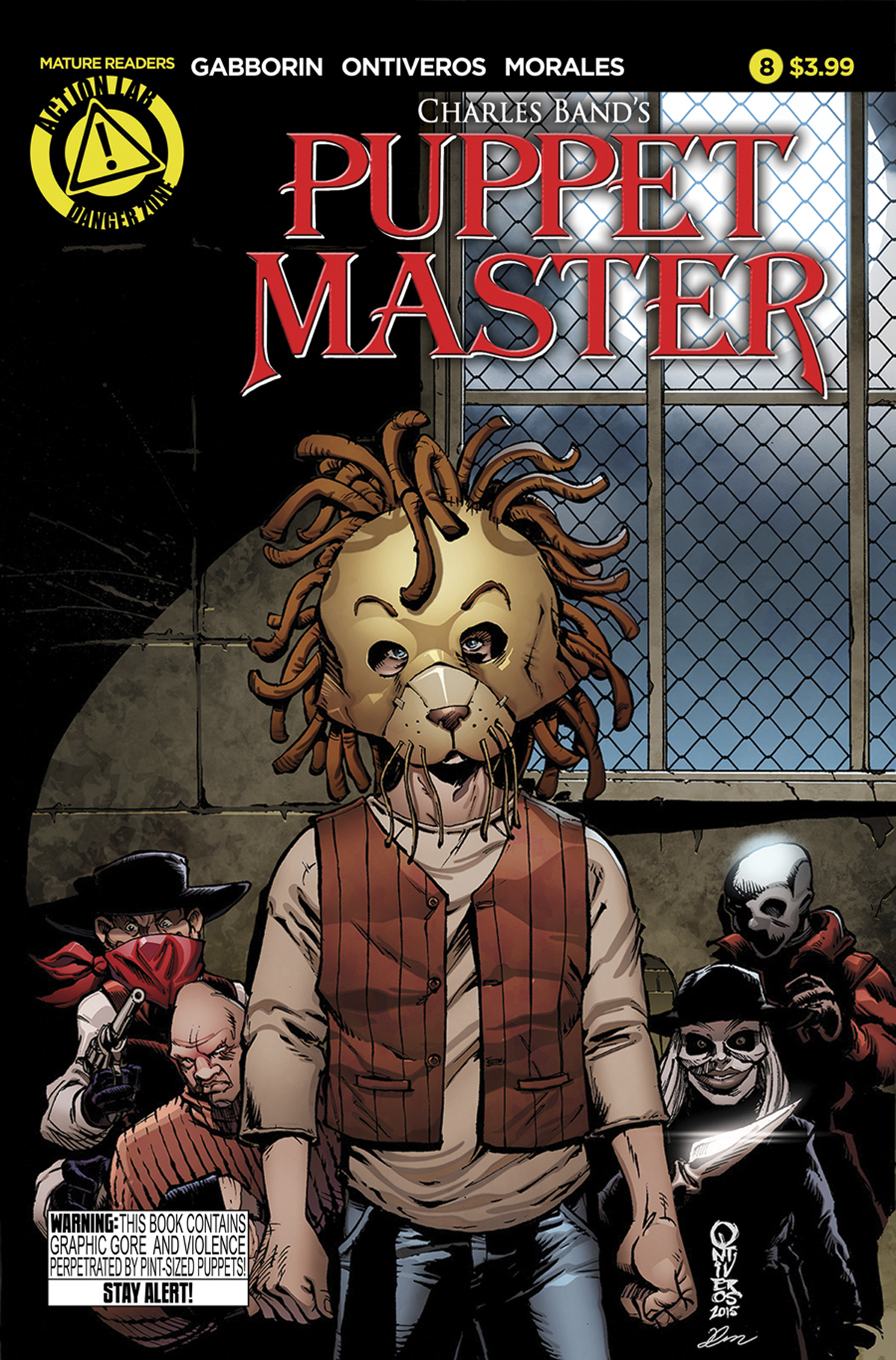 AUG150969 PUPPET MASTER 8 MAIN CVR (MR) Previews World
