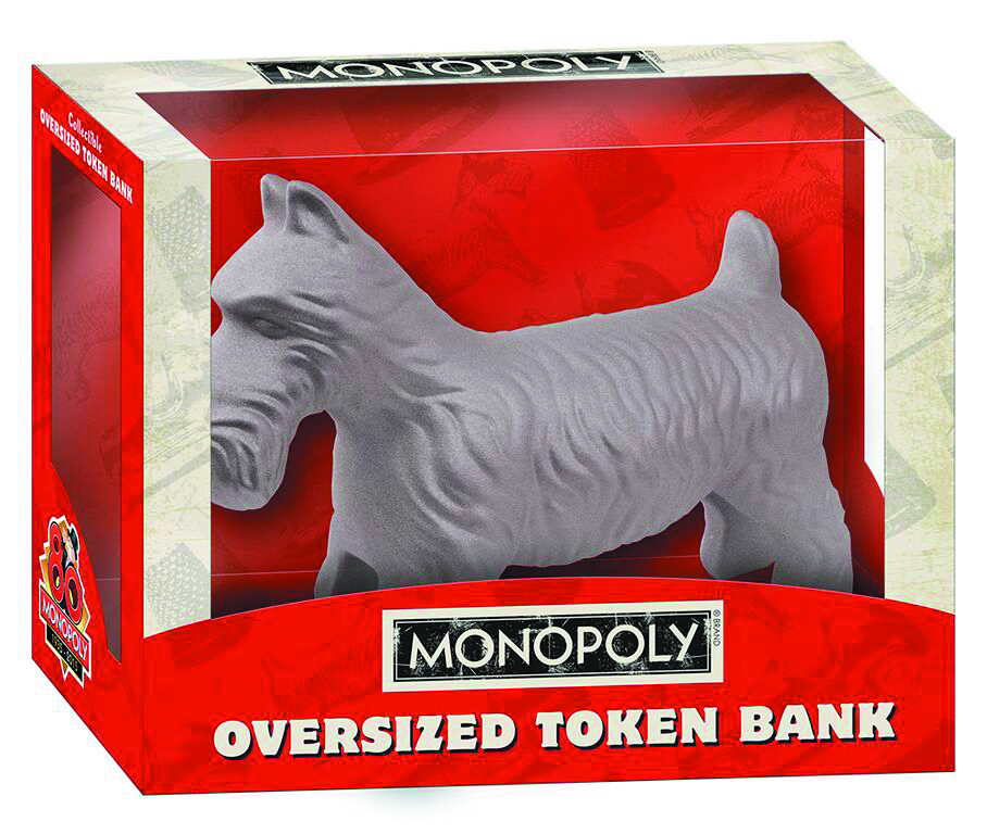 SEP152645 MONOPOLY OVERSIZED DOG TOKEN VINYL BANK Previews World