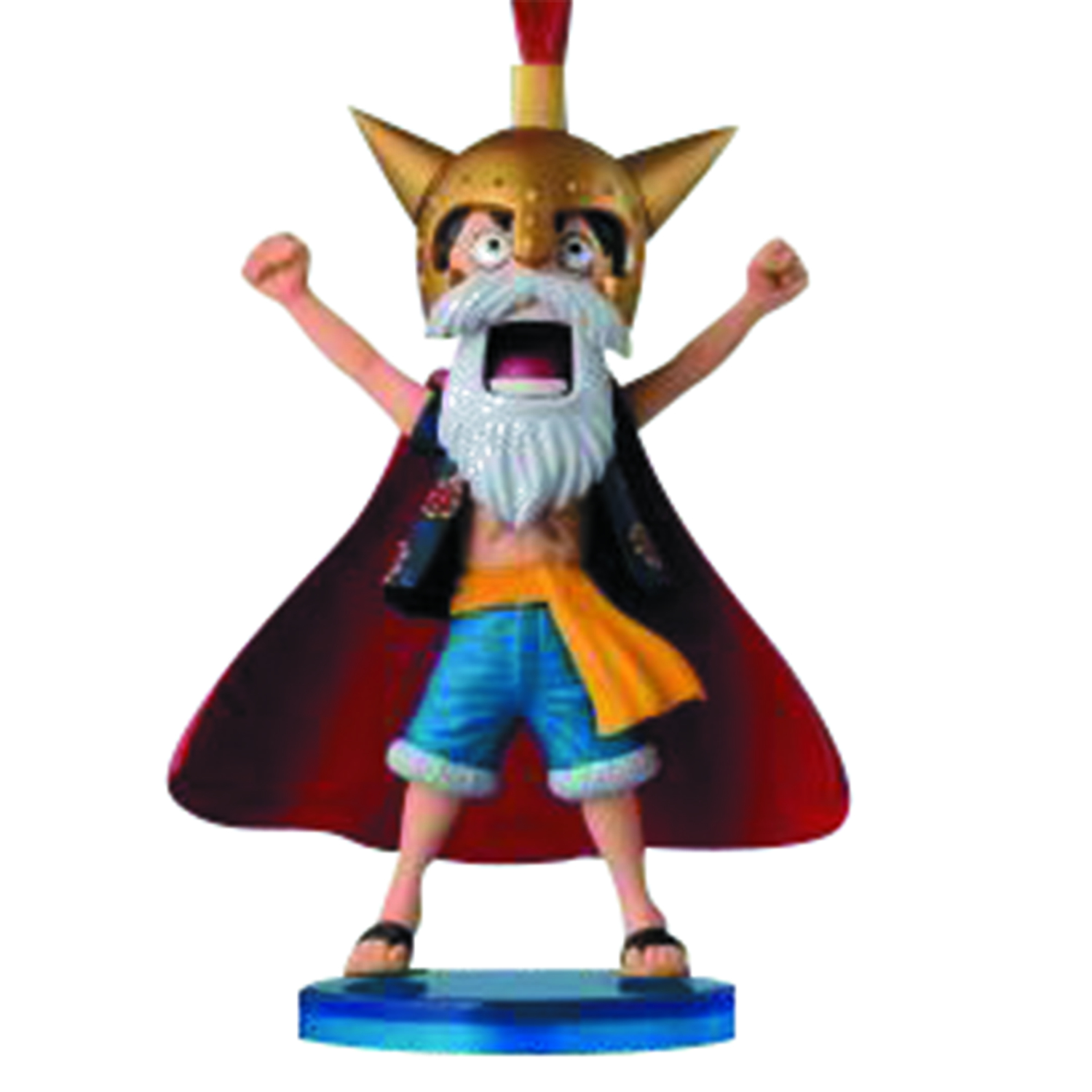 JUL158095 ONE PIECE WCF DRESSROSA LUFFY FIG Previews World