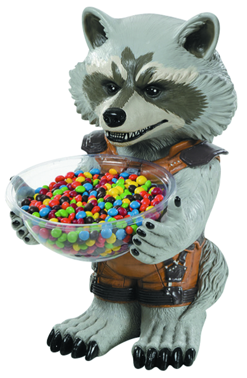 JUL158323 MARVEL HEROES ROCKET RACCOON CANDY BOWL HOLDER Previews World