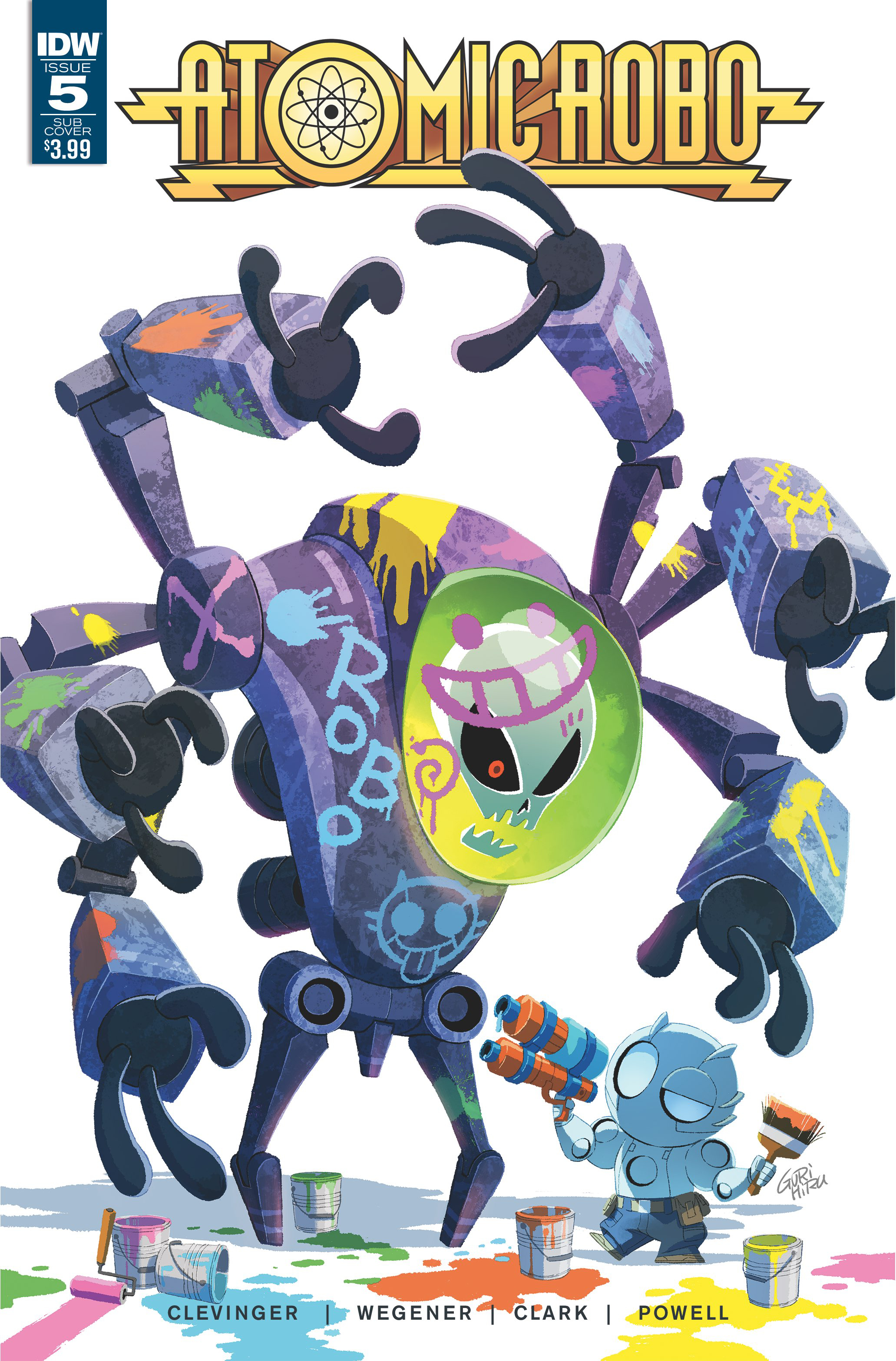 NOV150453 ATOMIC ROBO &amp; THE RING OF FIRE 5 (OF 5