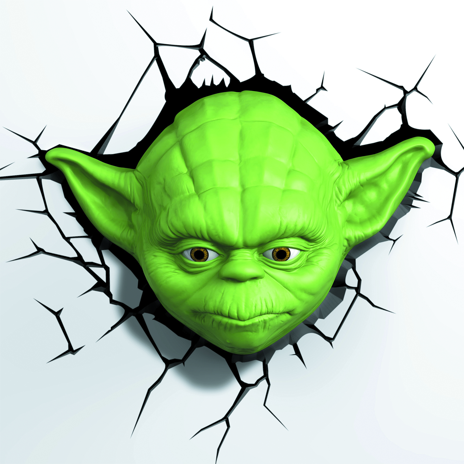 OCT158103 STAR WARS E7 YODA FACE 3D LIGHT Previews World