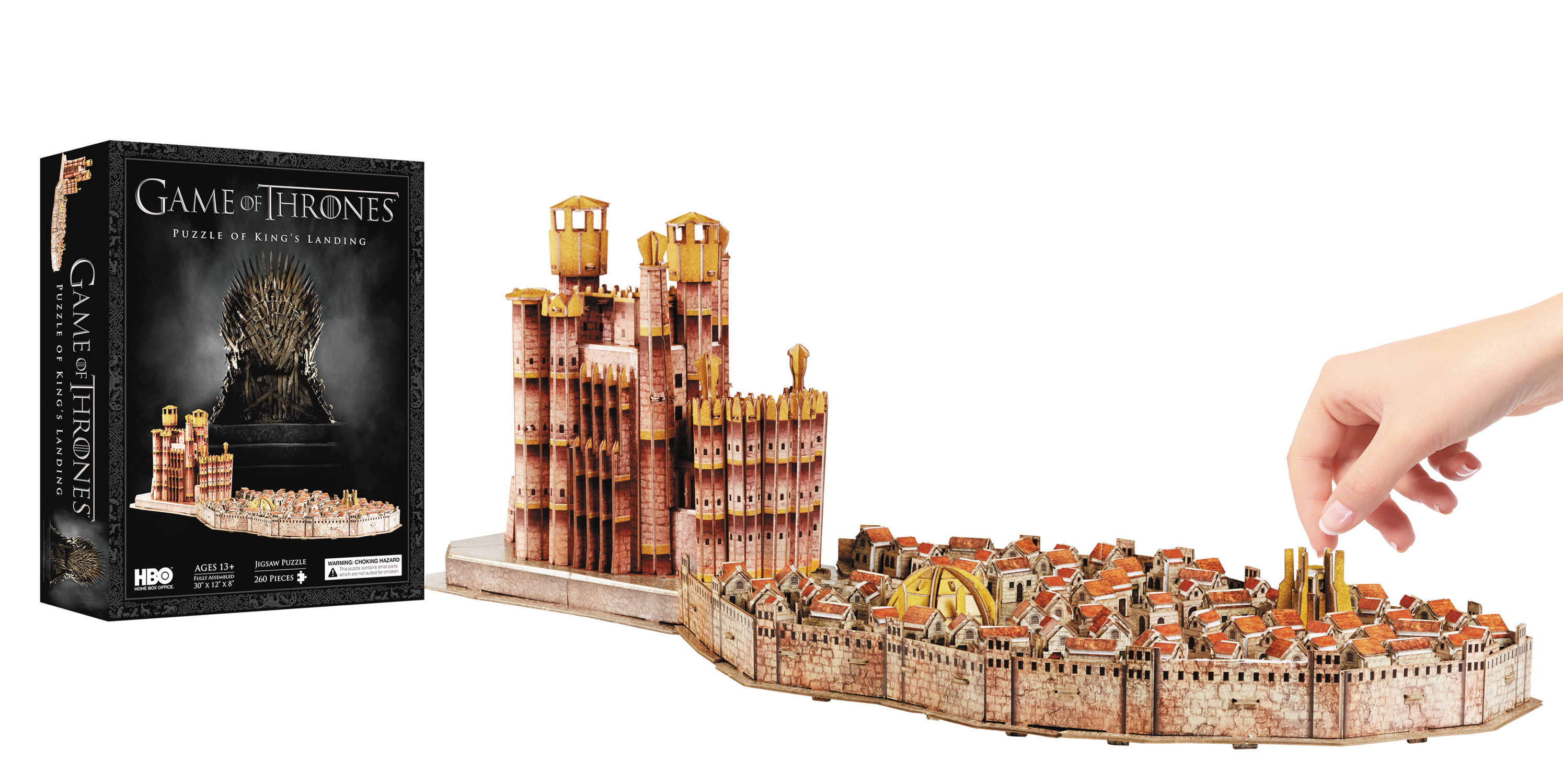 JAN168015 3D GAME OF THRONES KINGS LANDING PUZZLE Previews World