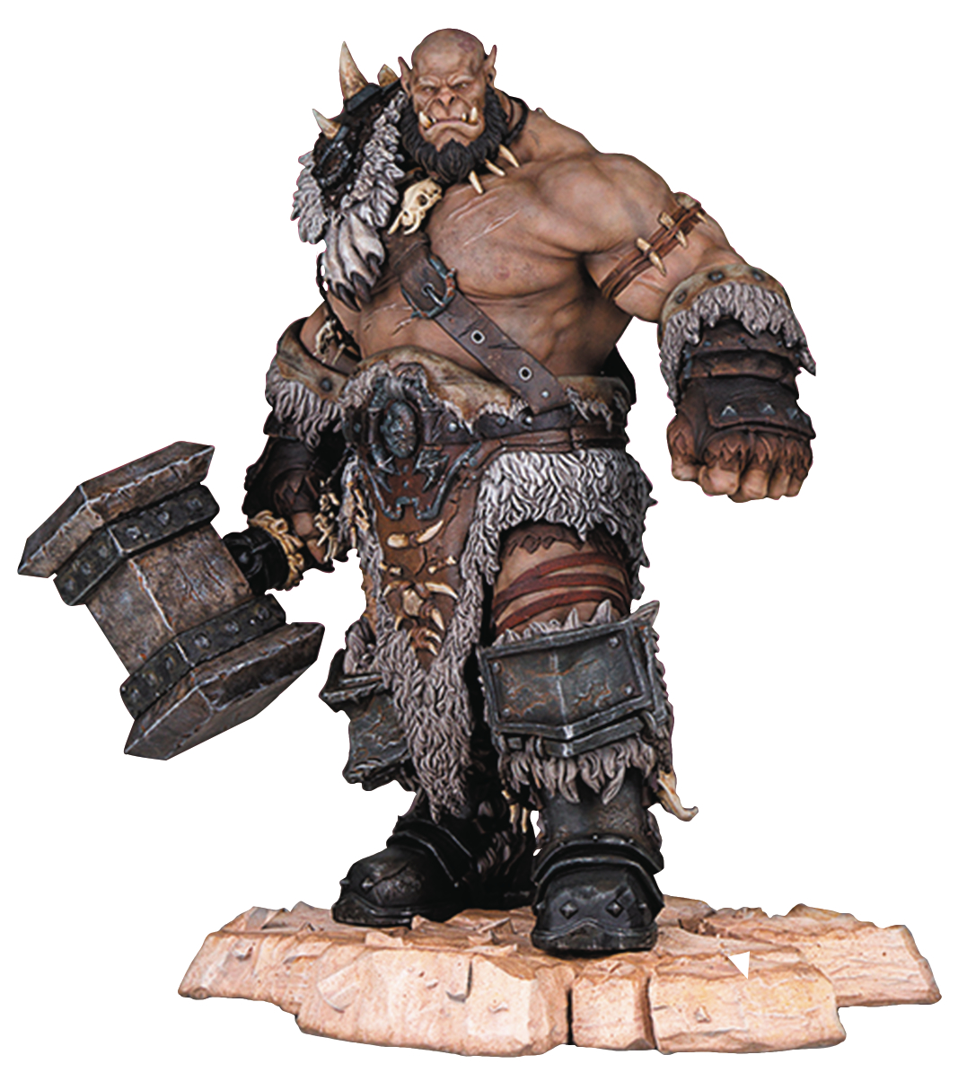 FEB168023 WARCRAFT MOVIE OGRIM STATUE Previews World