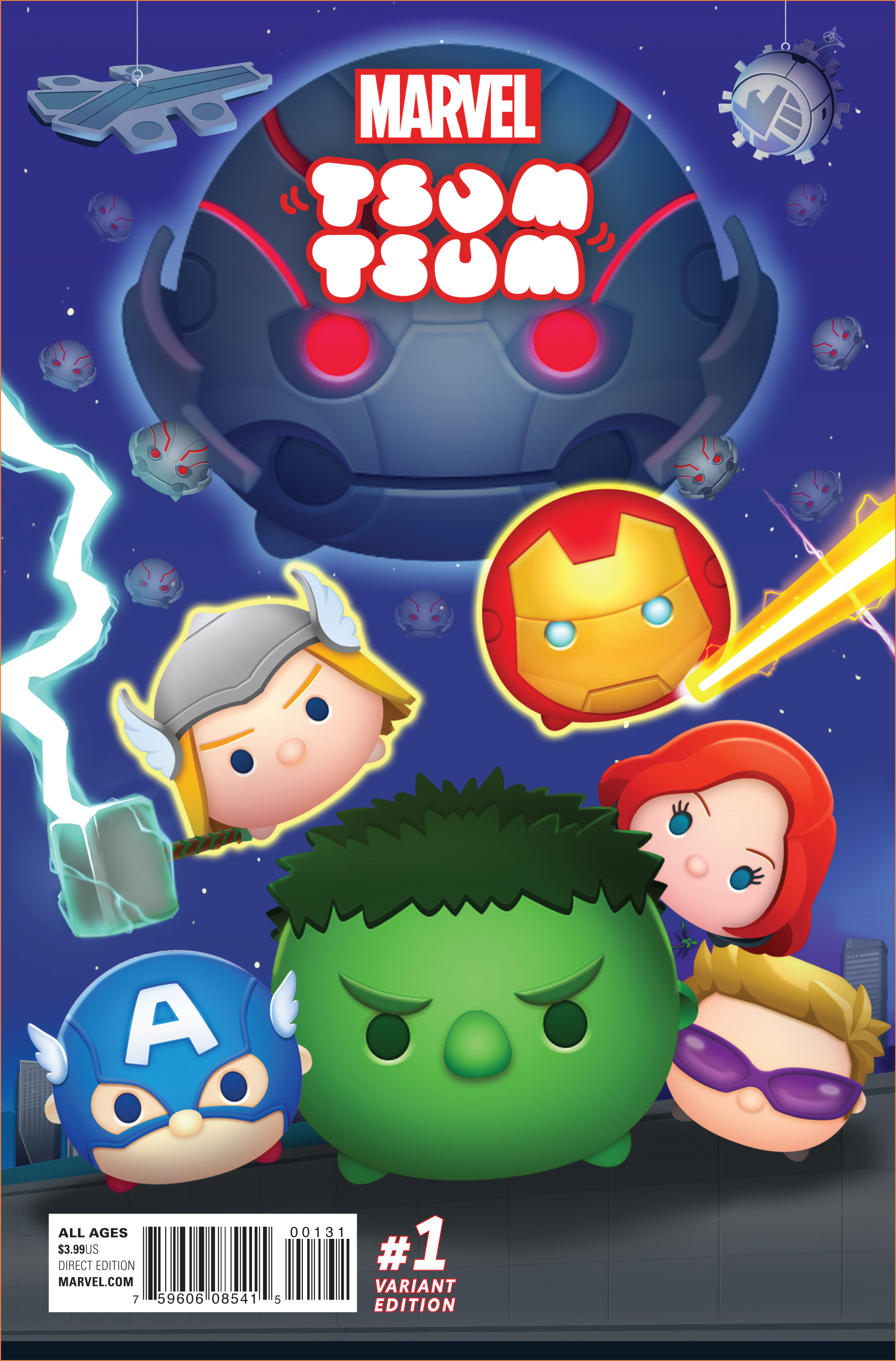 JUN160826 MARVEL TSUM TSUM 1 (OF 4) CLASSIFIED CONNECTING A VAR