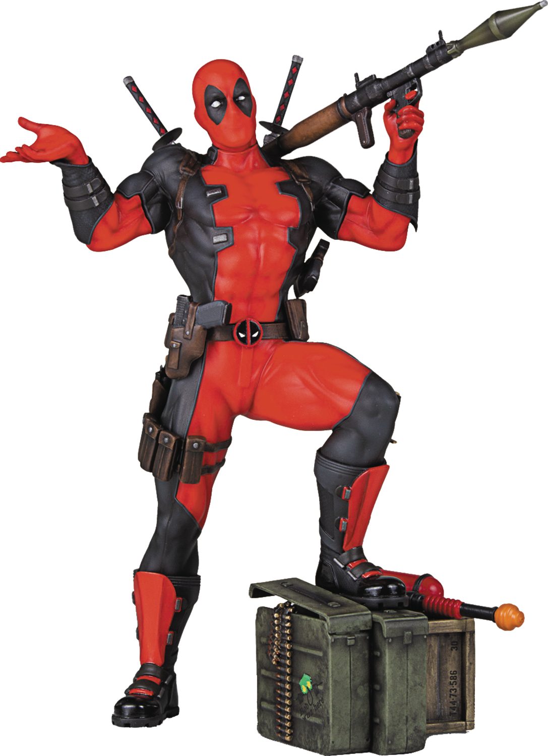 MAY168793 MARVEL DEADPOOL COLLECTORS GALLERY STATUE Previews World