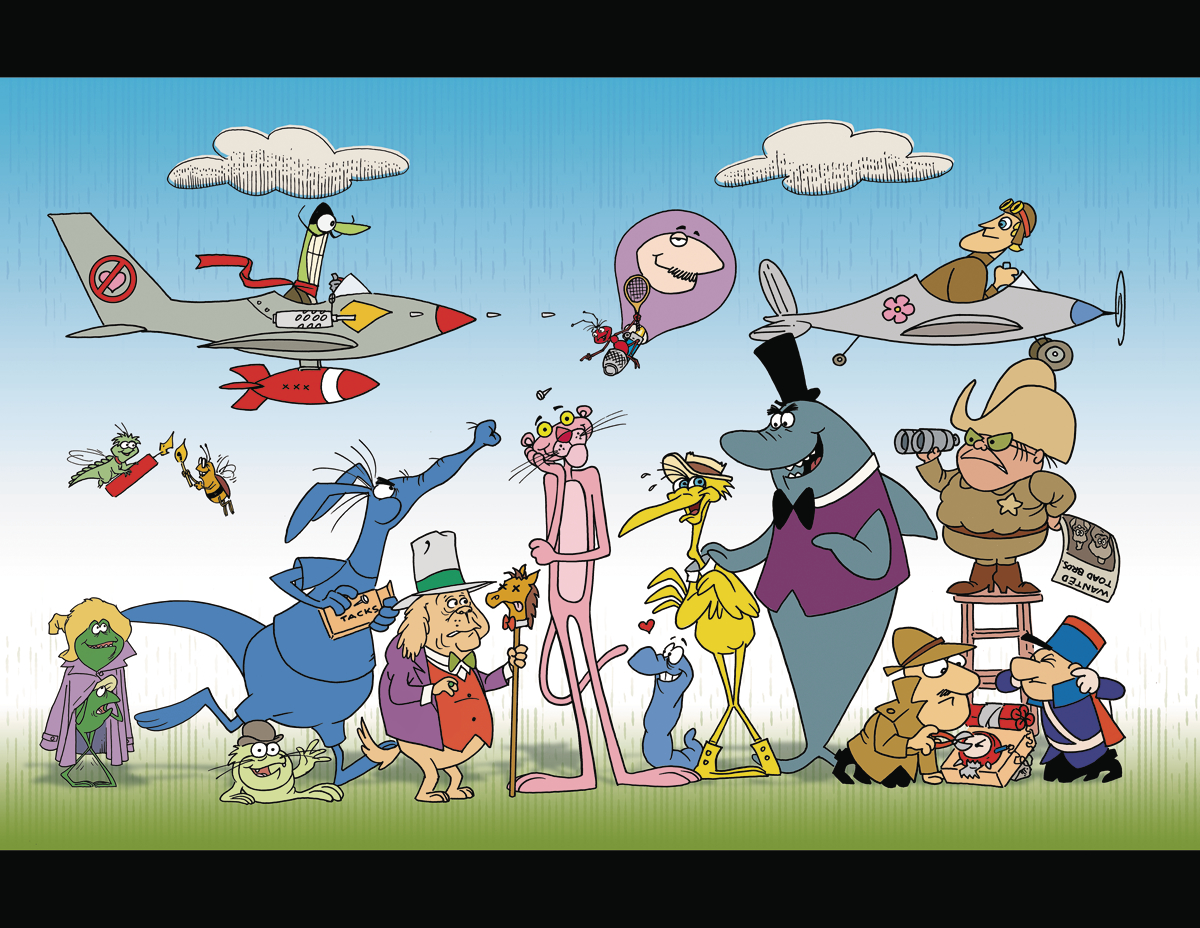 OCT161120 PINK PANTHER CARTOON HOUR SPEC 1 MAIN CVR Previews World