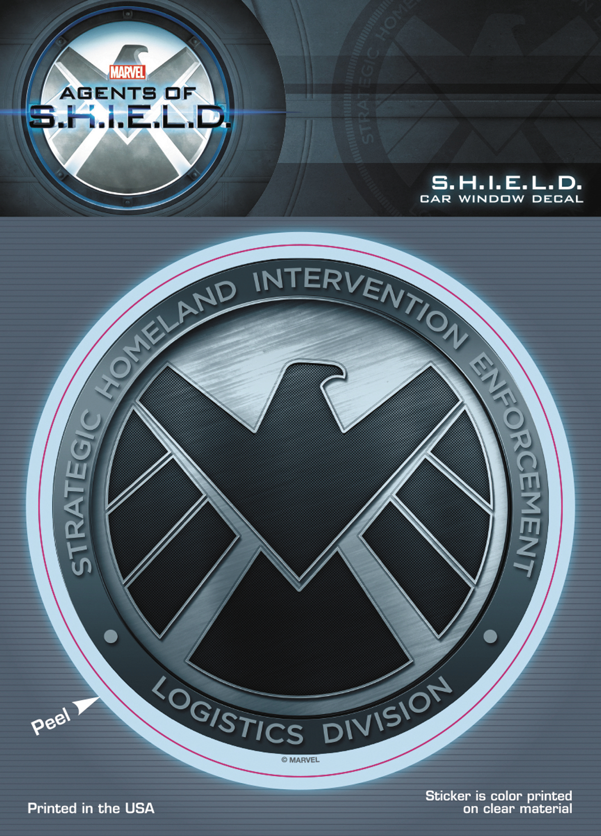 JUL168676 MARVEL AGENTS OF SHIELD LOGO VINYL DECAL Previews World