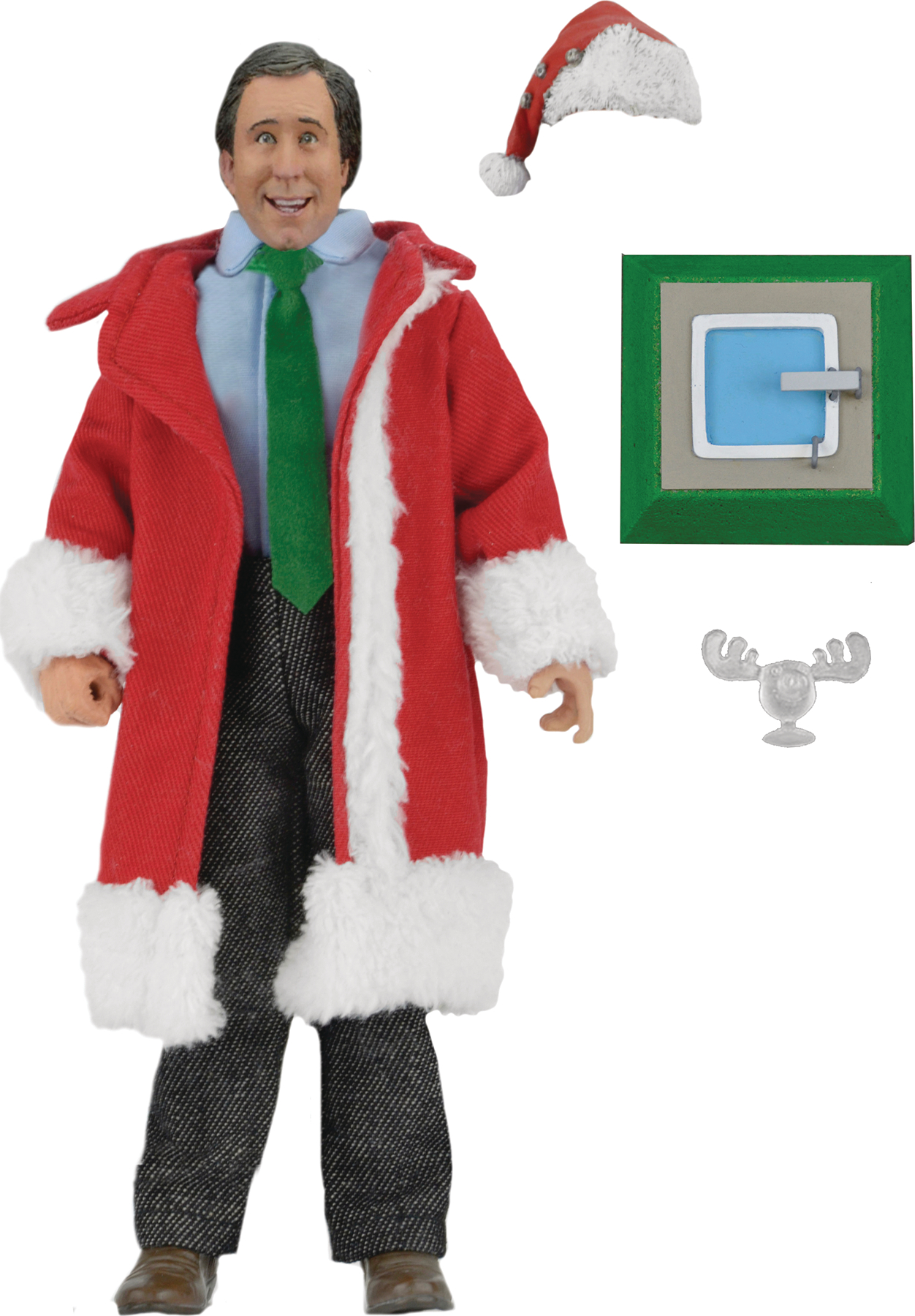 SEP168532 NATIONAL LAMPOONS XMAS VACATION SANTA CLARK 8IN RETRO AF