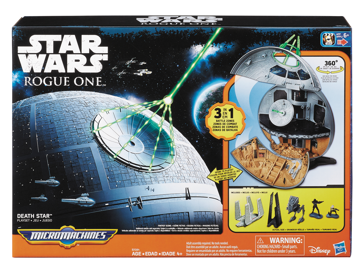 OCT168245 SW R1 MICRO MACHINES DEATH STAR PLAYSET CS Previews World