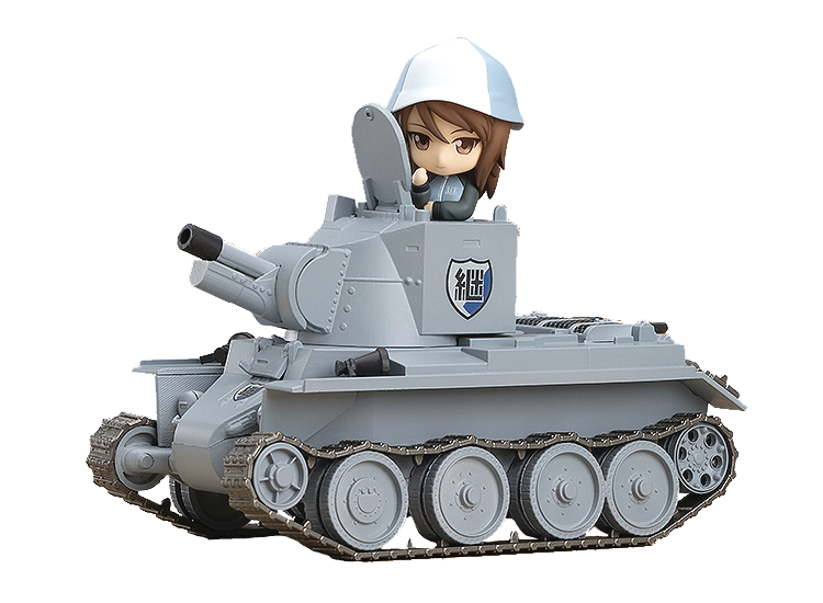 JAN178471 GIRLS UND PANZER NENDOROID MORE BT42 TANK Previews World
