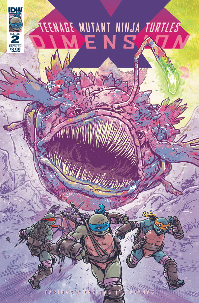 JUN170483 TMNT DIMENSION X 2 CVR B DIALYNAS Previews World