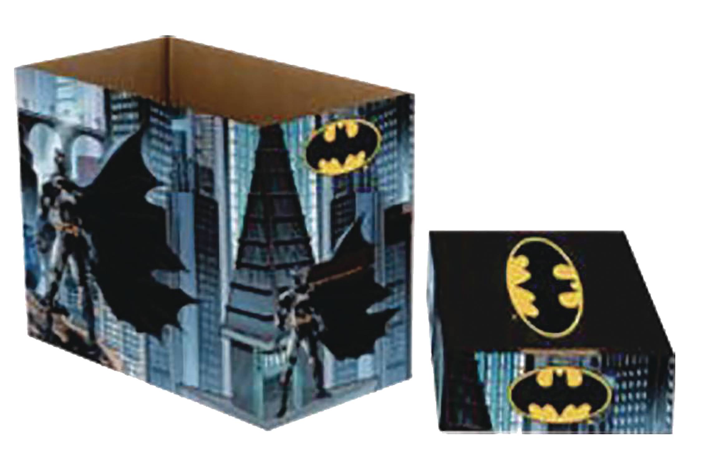 AUG173163 DC COMICS BATMAN 5 PK SHORT COMIC STORAGE BOX (MAY178252