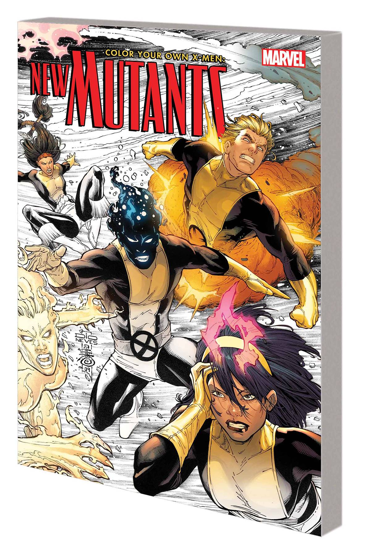 NOV171071 COLOR YOUR OWN XMEN NEW MUTANTS TP Previews World