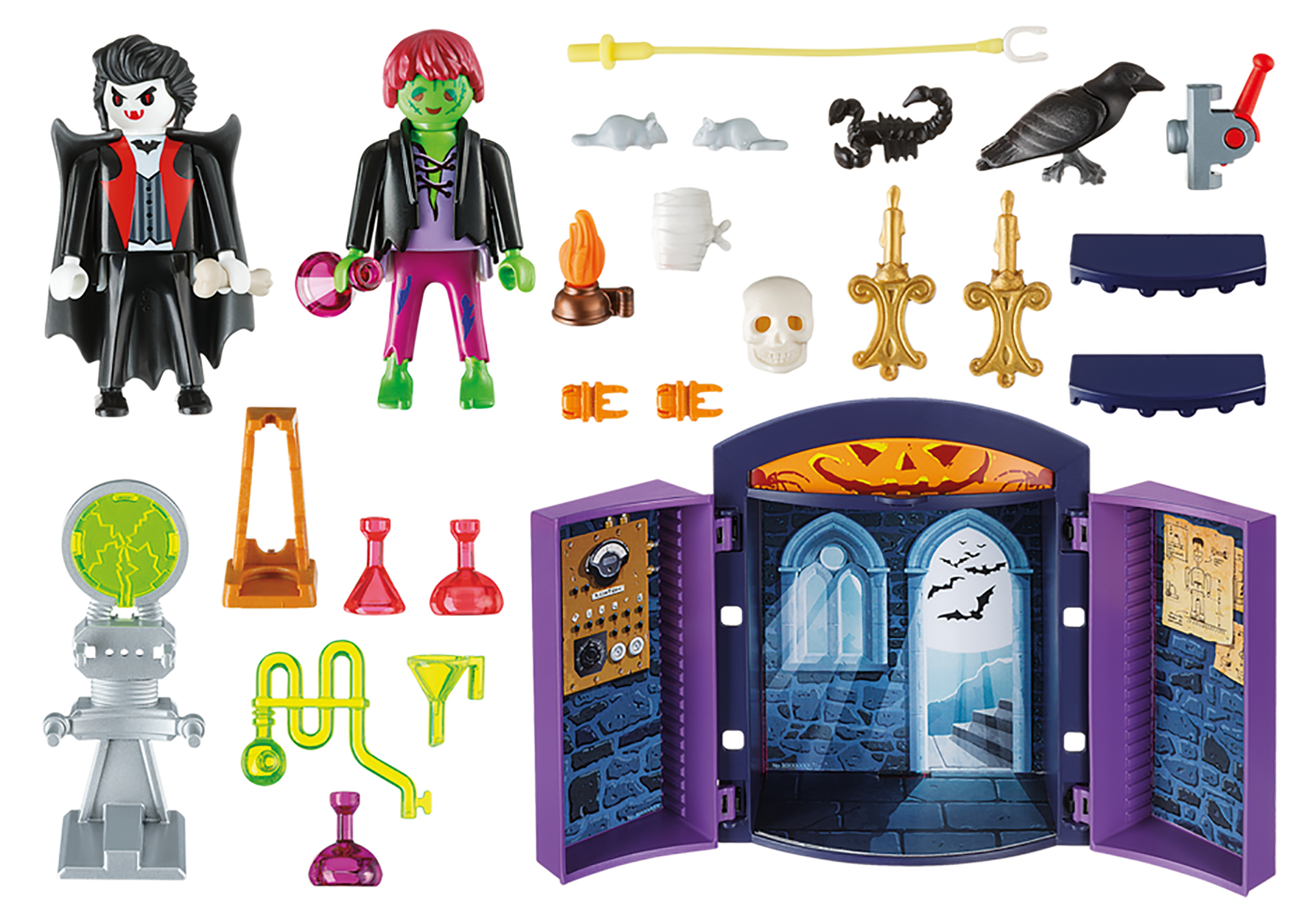 SEP178654 PLAYMOBIL HAUNTED HOUSE TAKE ALONG PLAYBOX Previews World