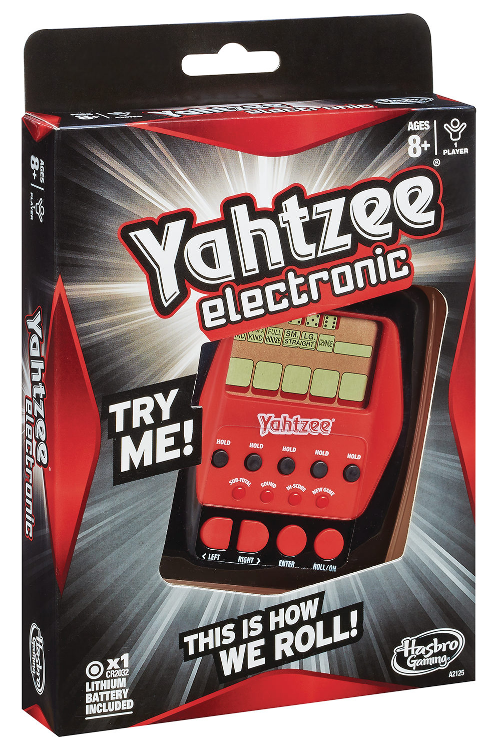 SEP178790 YAHTZEE ELECTRONIC HANDHELD GAME CS Previews World