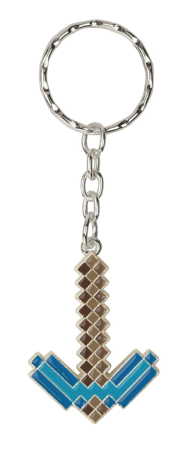 APR188251 MINECRAFT DIAMOND PICKAXE KEYCHAIN Previews World