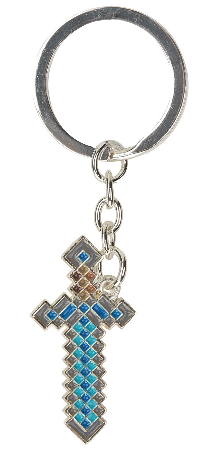 APR188252 MINECRAFT DIAMOND SWORD KEYCHAIN Previews World
