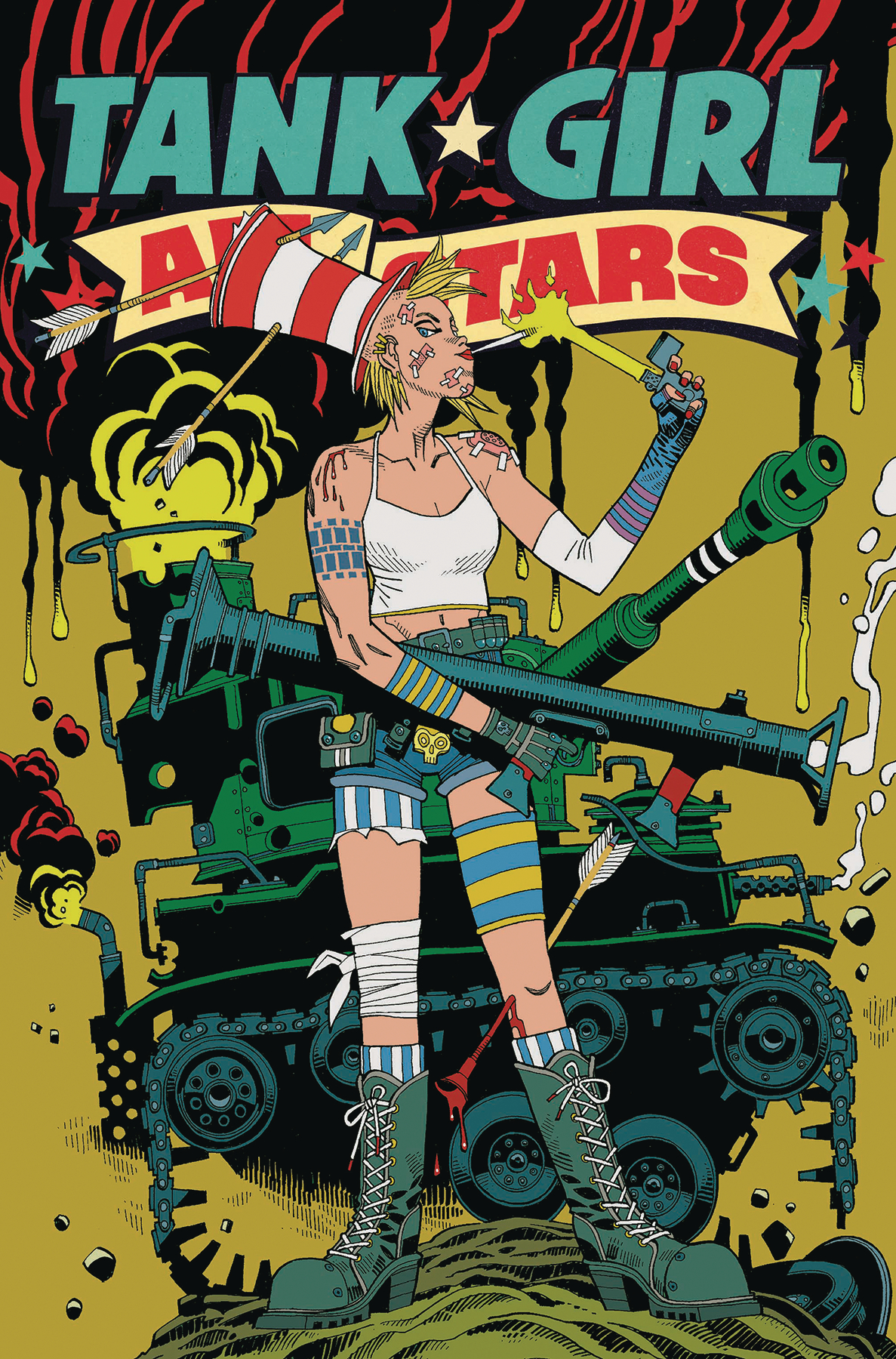 JUL182207 TANK GIRL ALL STARS 4 (OF 4) CVR C MCMAHON Previews World
