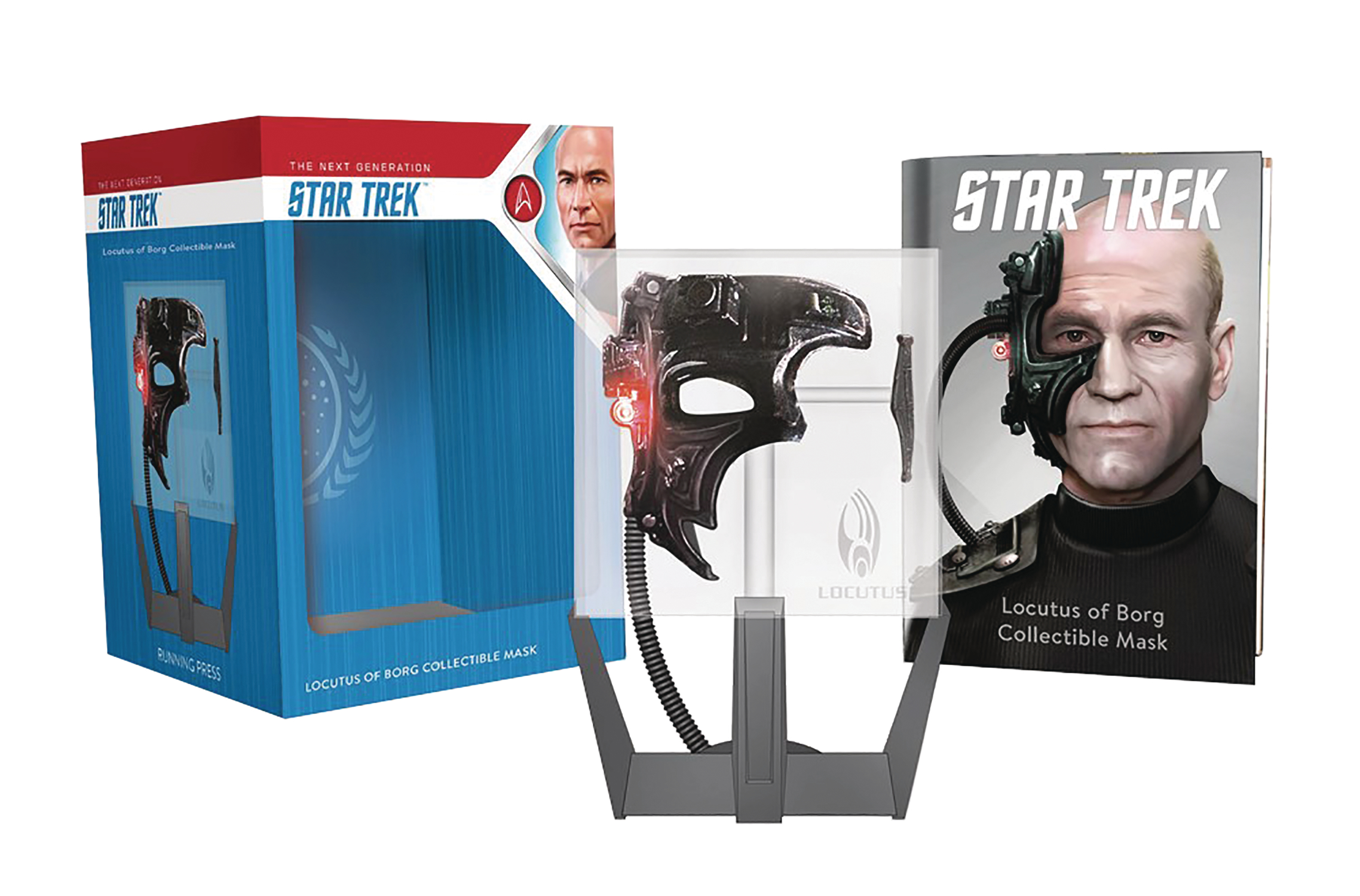 AUG182173 STAR TREK LOCUTUS OF COLLECTIBLE MASK W LIGHT SOUND