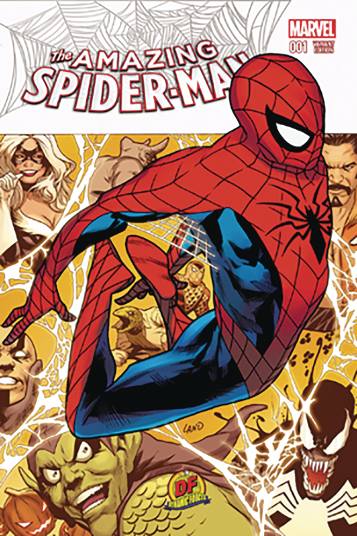 SEP181741 DF AMAZING SPIDERMAN 1 GREG LAND EXC Previews World
