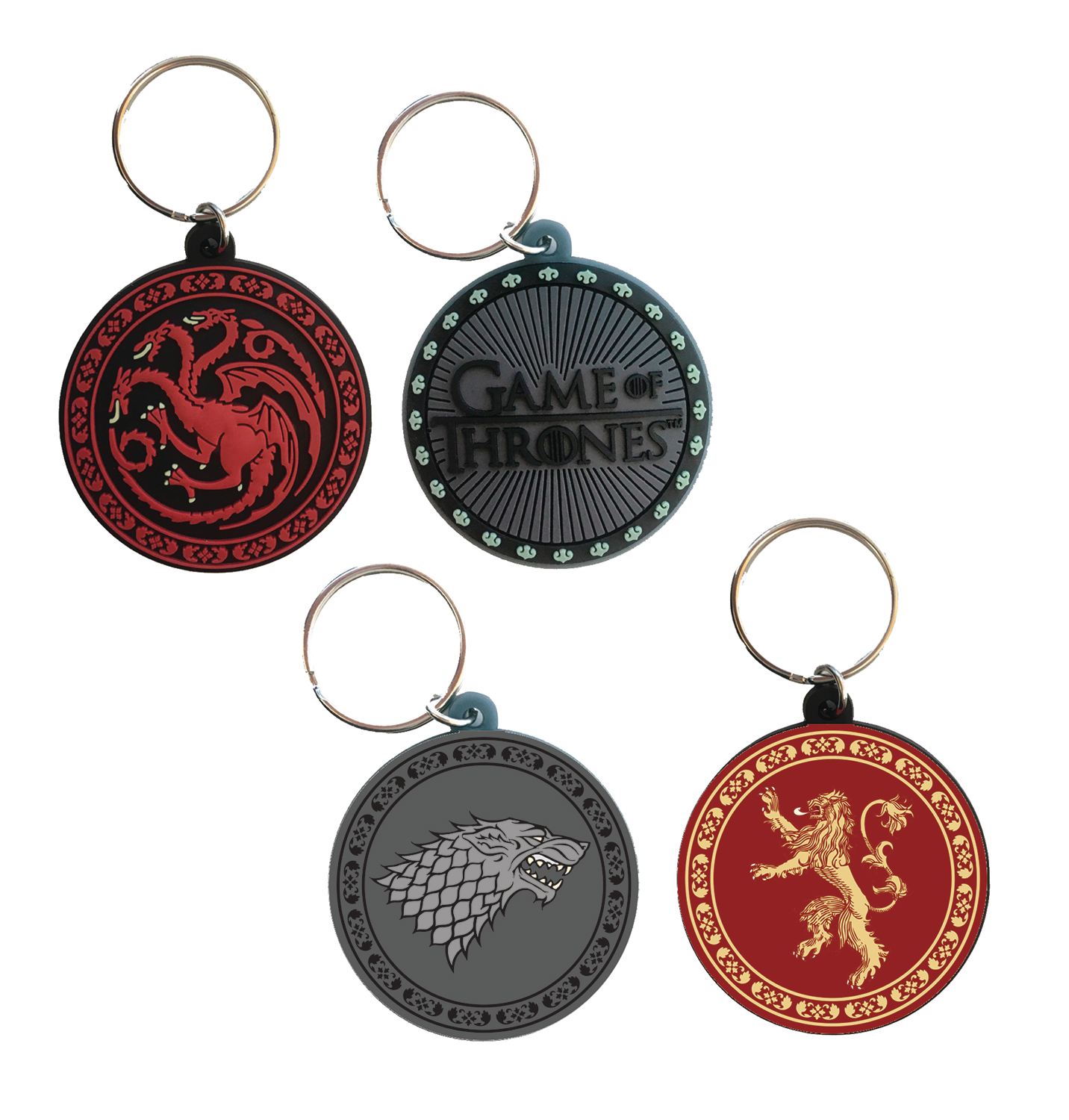 JUL188746 GAME OF THRONES KEYCHAIN 48 PC DIS Previews World