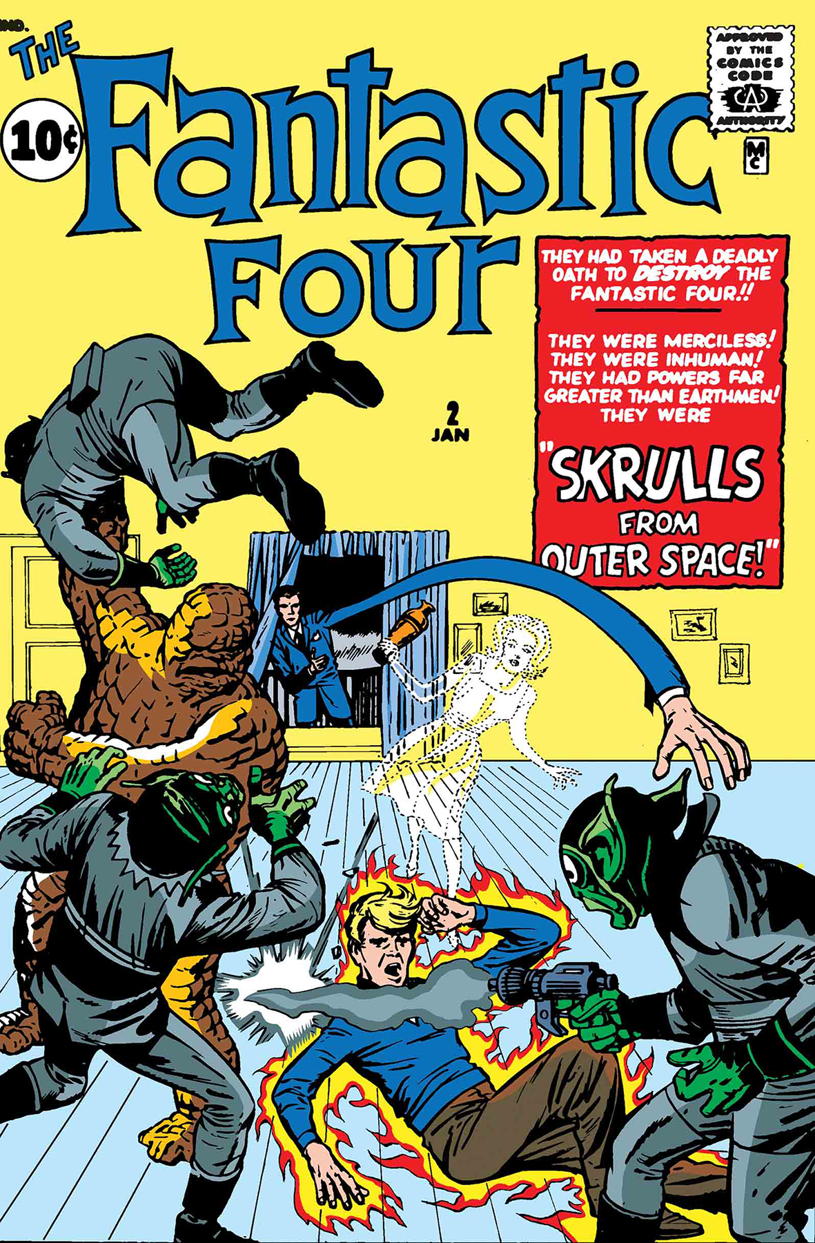 OCT180785 TRUE BELIEVERS FANTASTIC FOUR SKRULLS 1 Previews World
