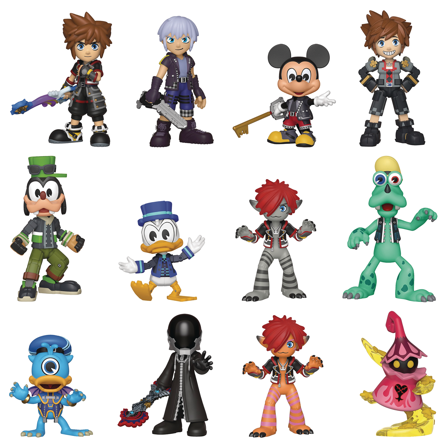 AUG189215 MYSTERY MINIS KINGDOM HEARTS 3 12PC BMB DISP Previews World
