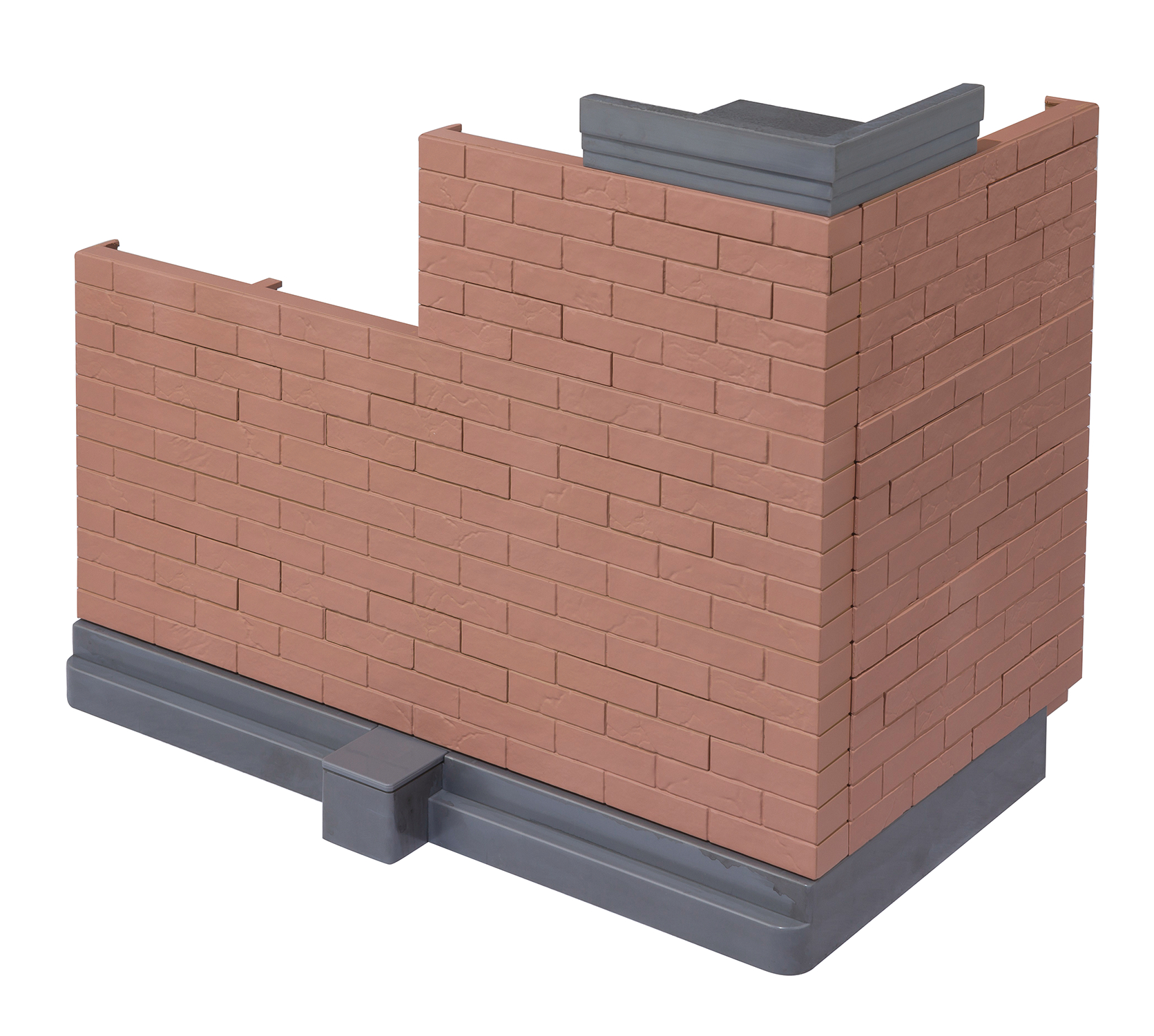OCT188737 TAMASHII OPTION BRICK WALL KIT BROWN VER Previews World