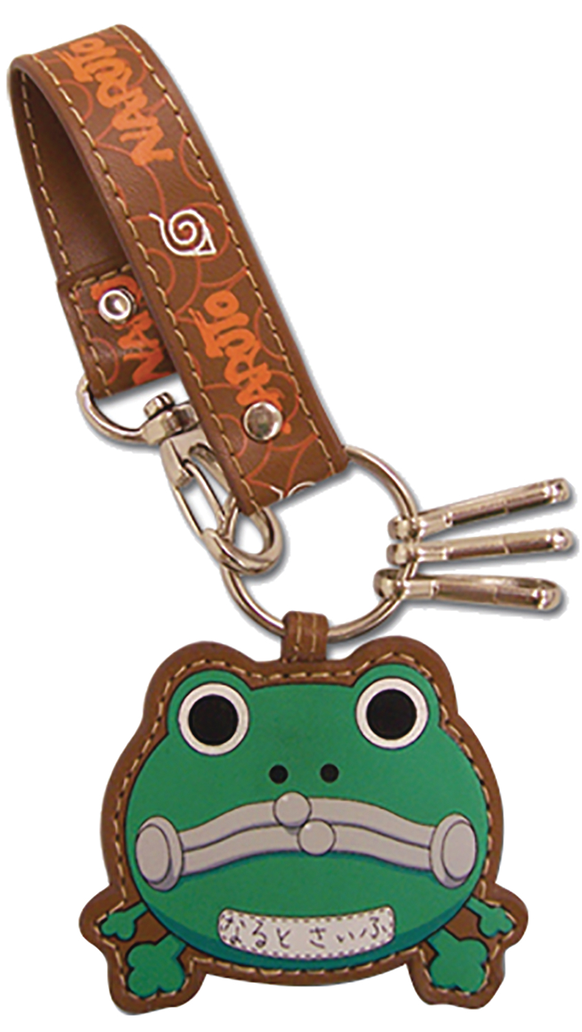 NOV188645 NARUTO FROG PURSE LEATHER KEYCHAIN Previews