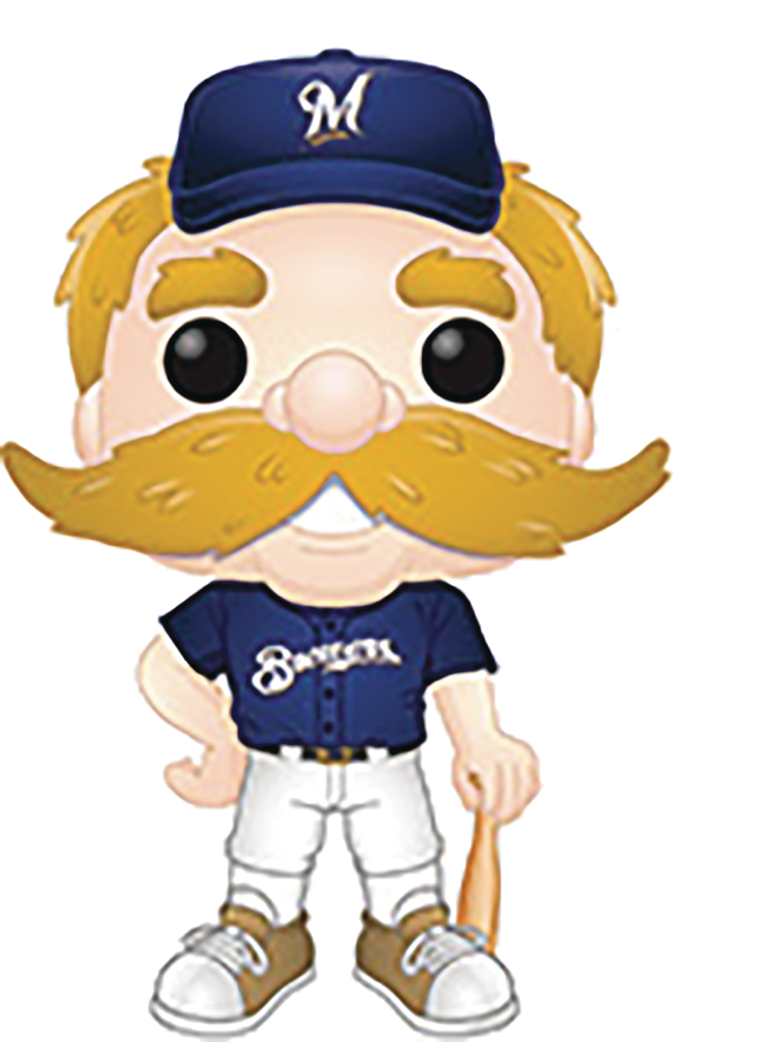 JAN198425 POP MLB MASCOTS BERNIE BREWER MILWAUKEE VINYL FIG