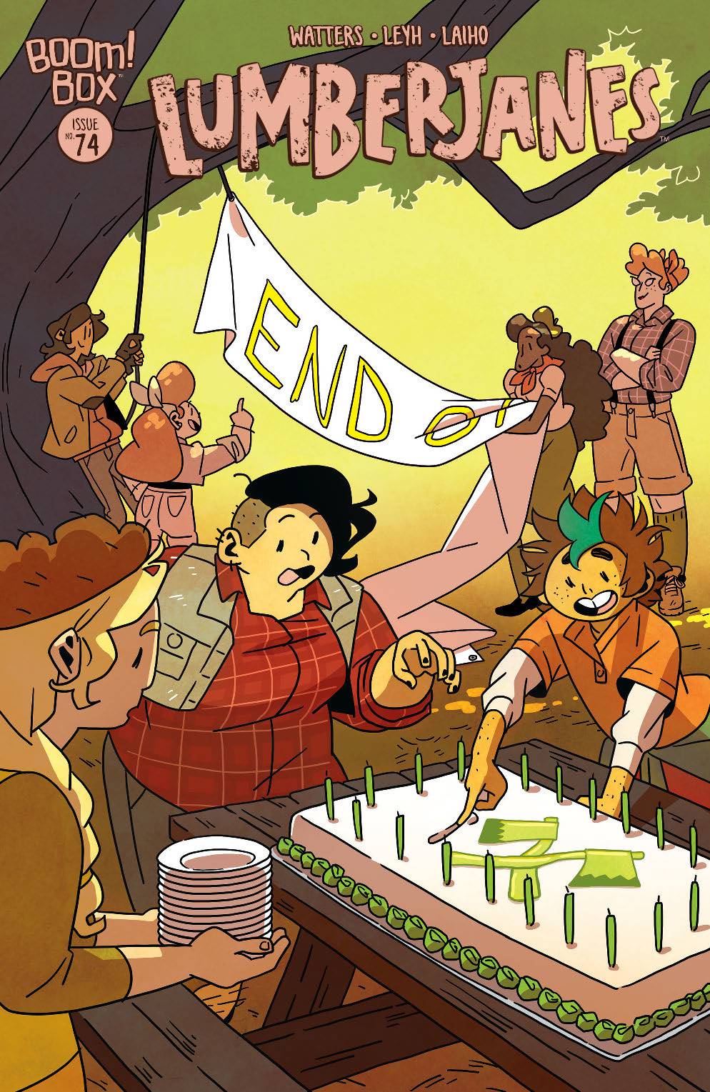 AUG201025 LUMBERJANES 74 CVR A LEYH (RES) Previews World