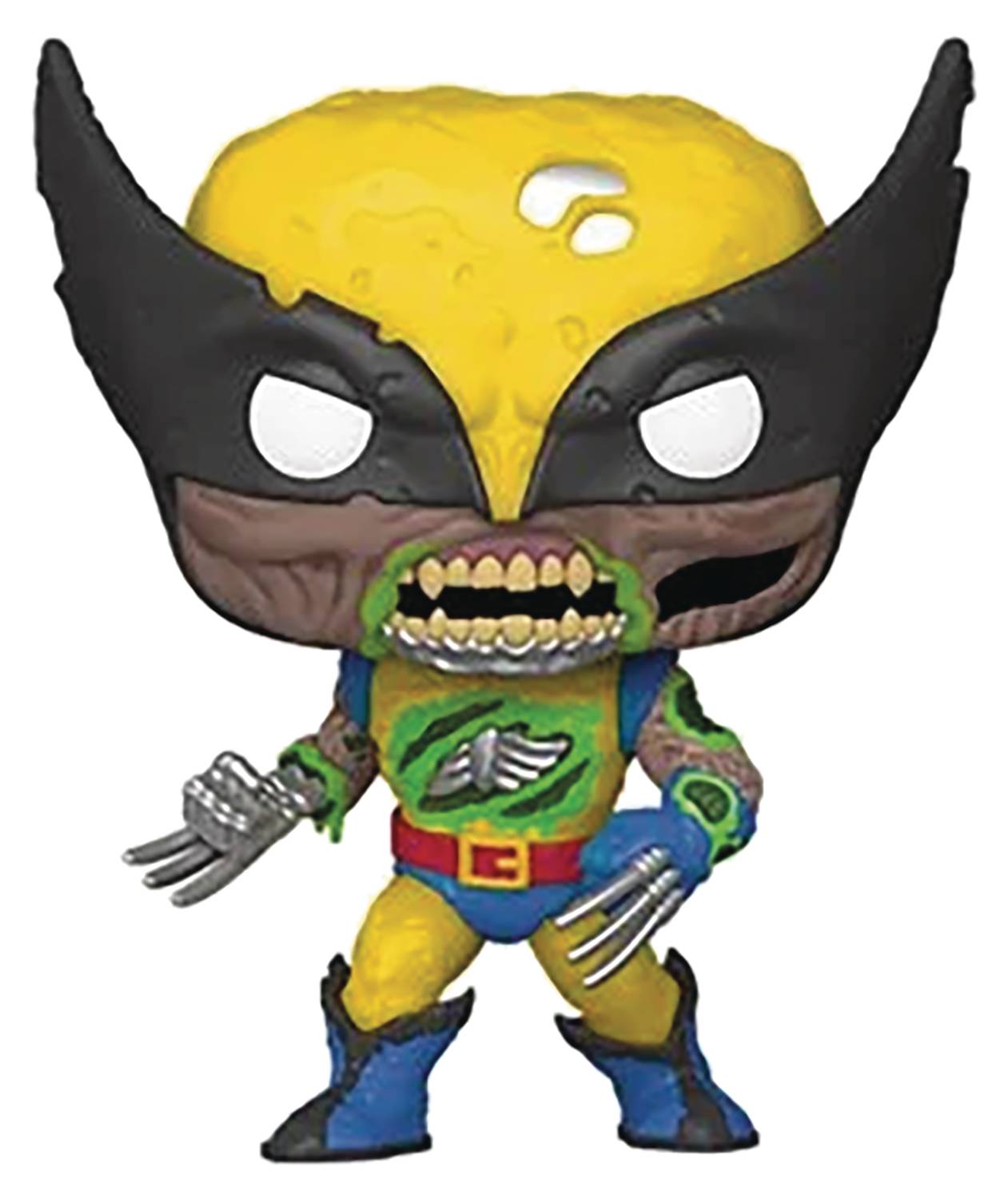 APR208208 POP MARVEL ZOMBIES WOLVERINE GLOW IN THE DARK VINYL FIG