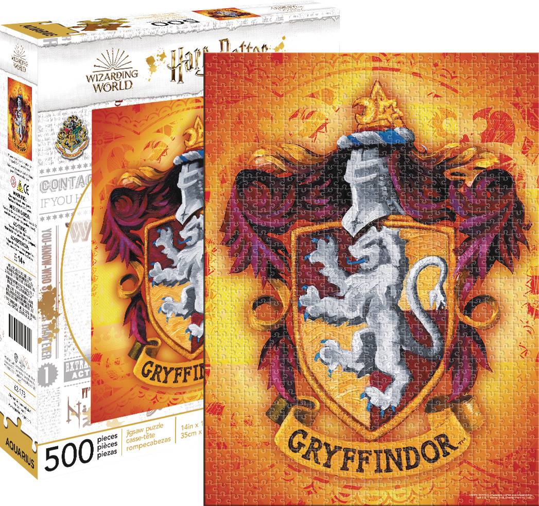 JUL208061 HARRY POTTER GRYFFINDOR 500PC PUZZLE Previews World