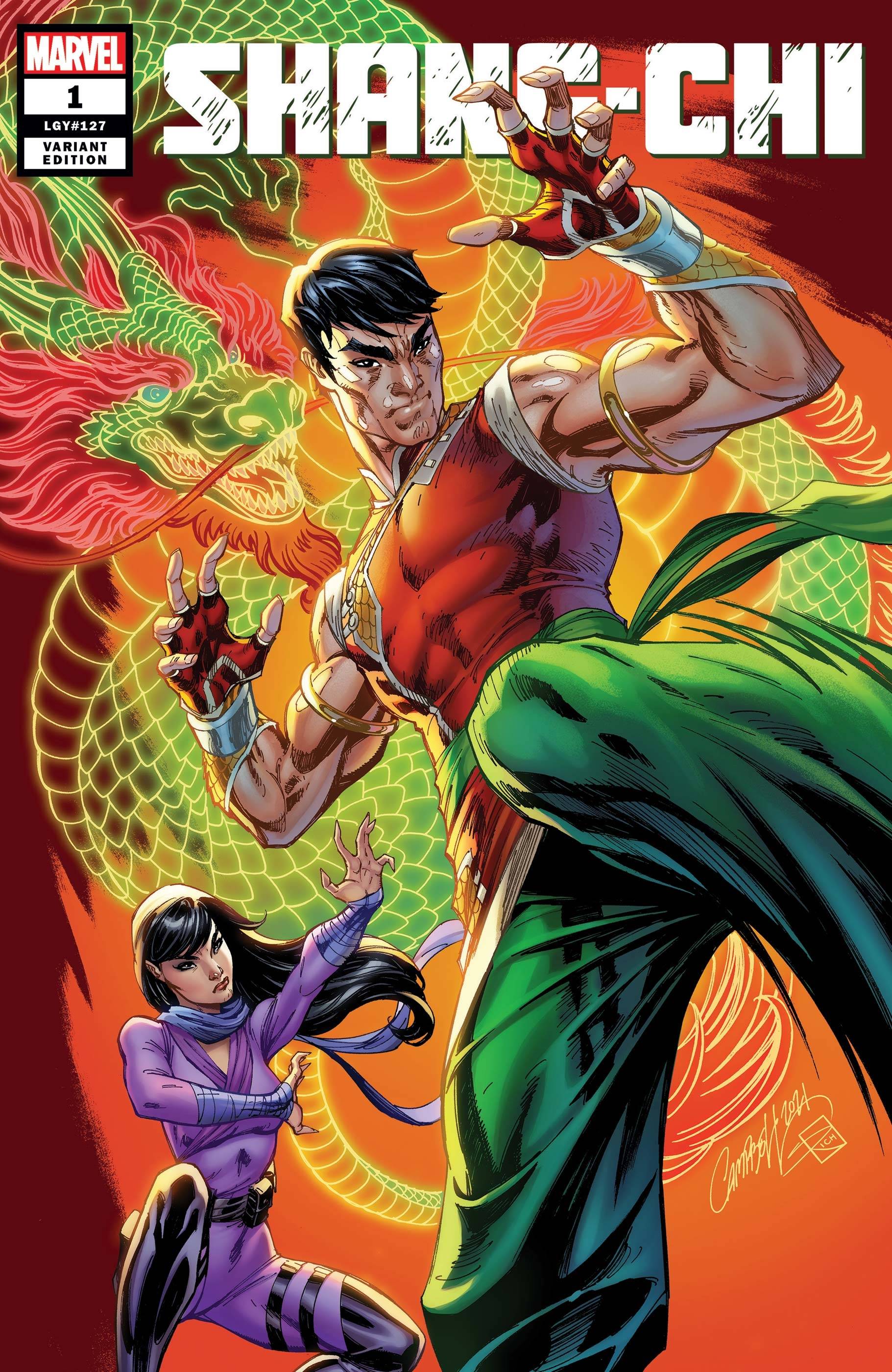 MAR210560 SHANGCHI 1 JS CAMPBELL VAR Previews World