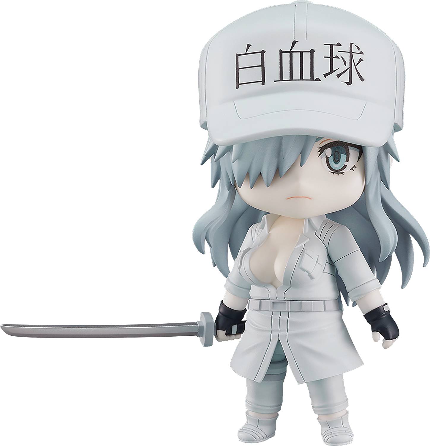 JAN218734 CELLS AT WORK CODE BLACK WHITE BLOOD CELL NENDOROID AF